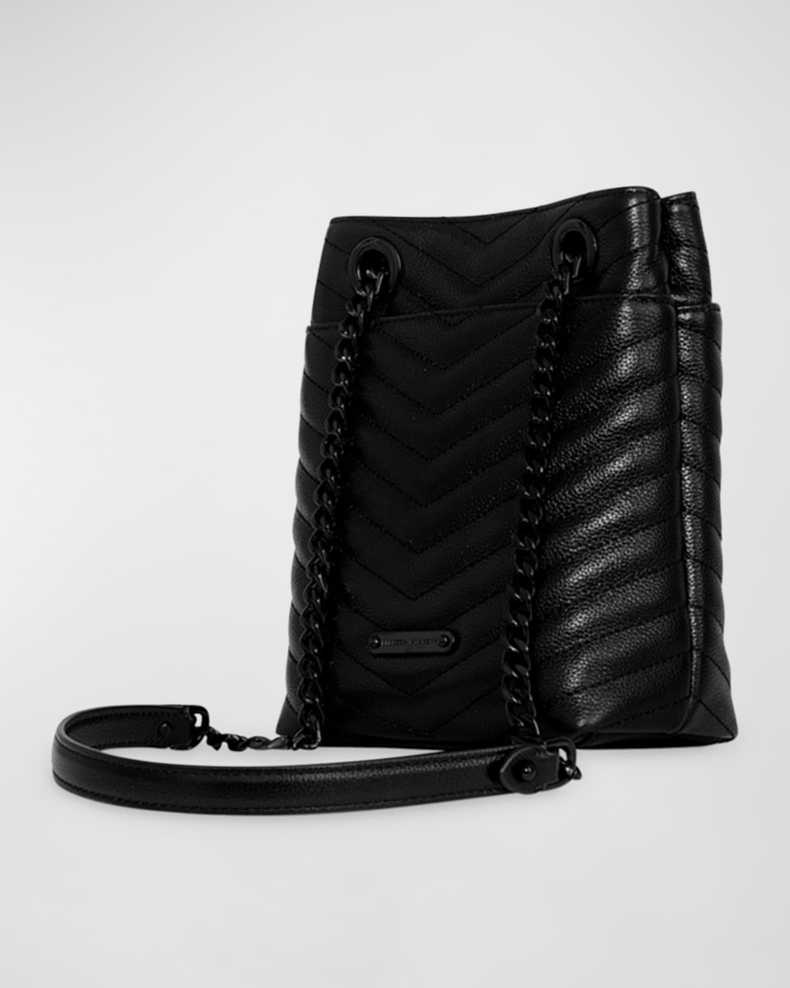 Rebecca Minkoff Edie Mini Quilted Leather Bucket Bag Neiman Marcus