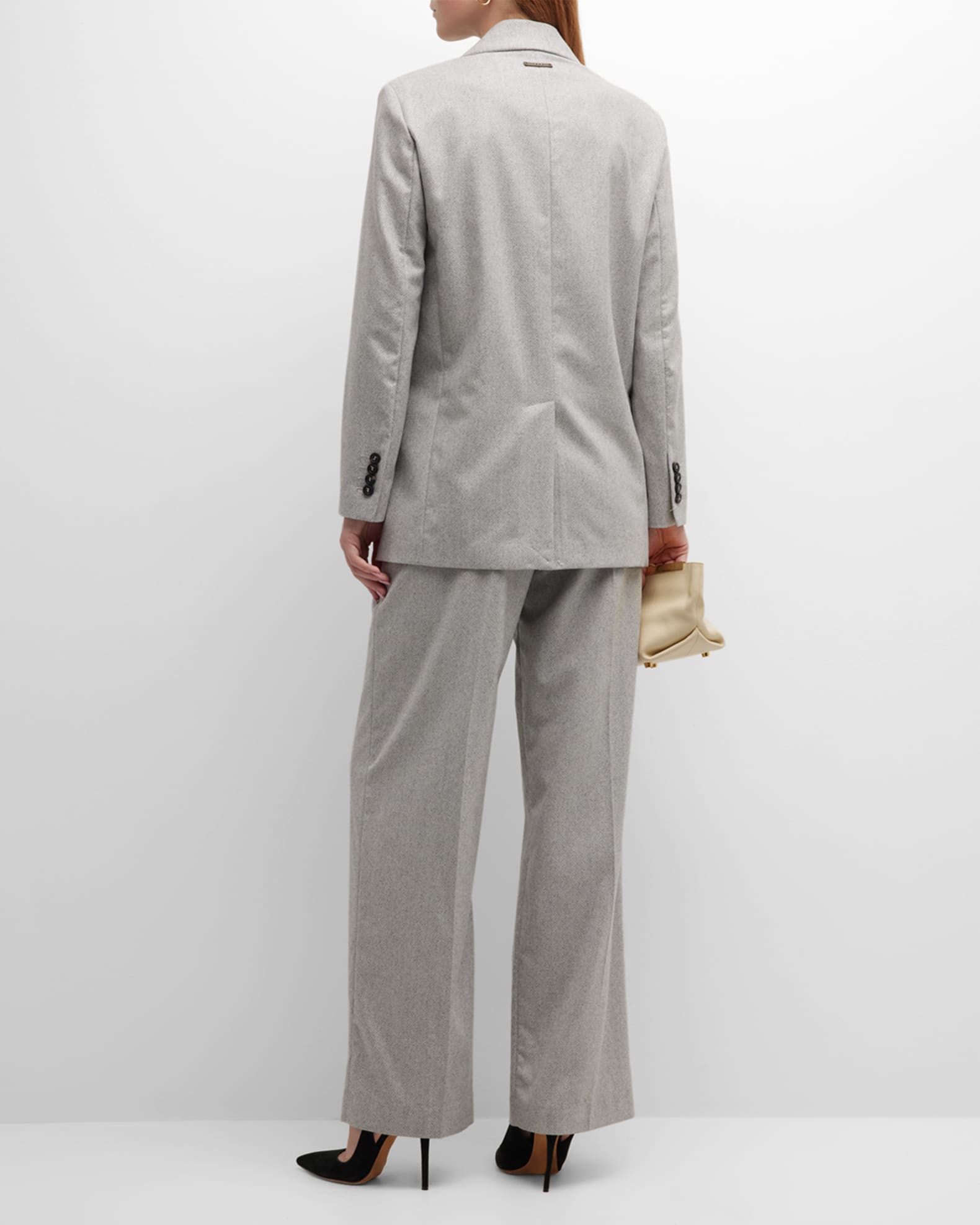 Peserico single-breasted blazer - Grey