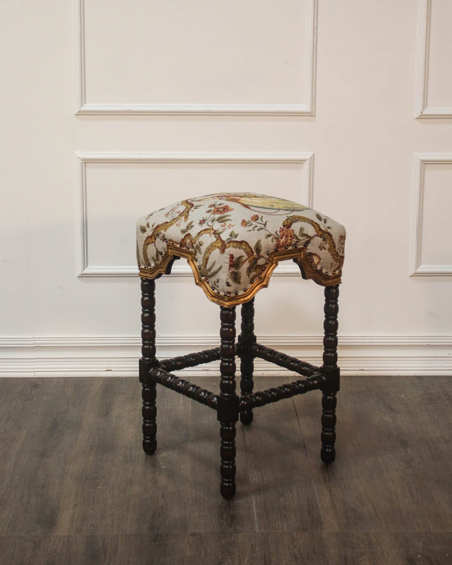 San Marco Upholstered Bar Stool - 30" 0