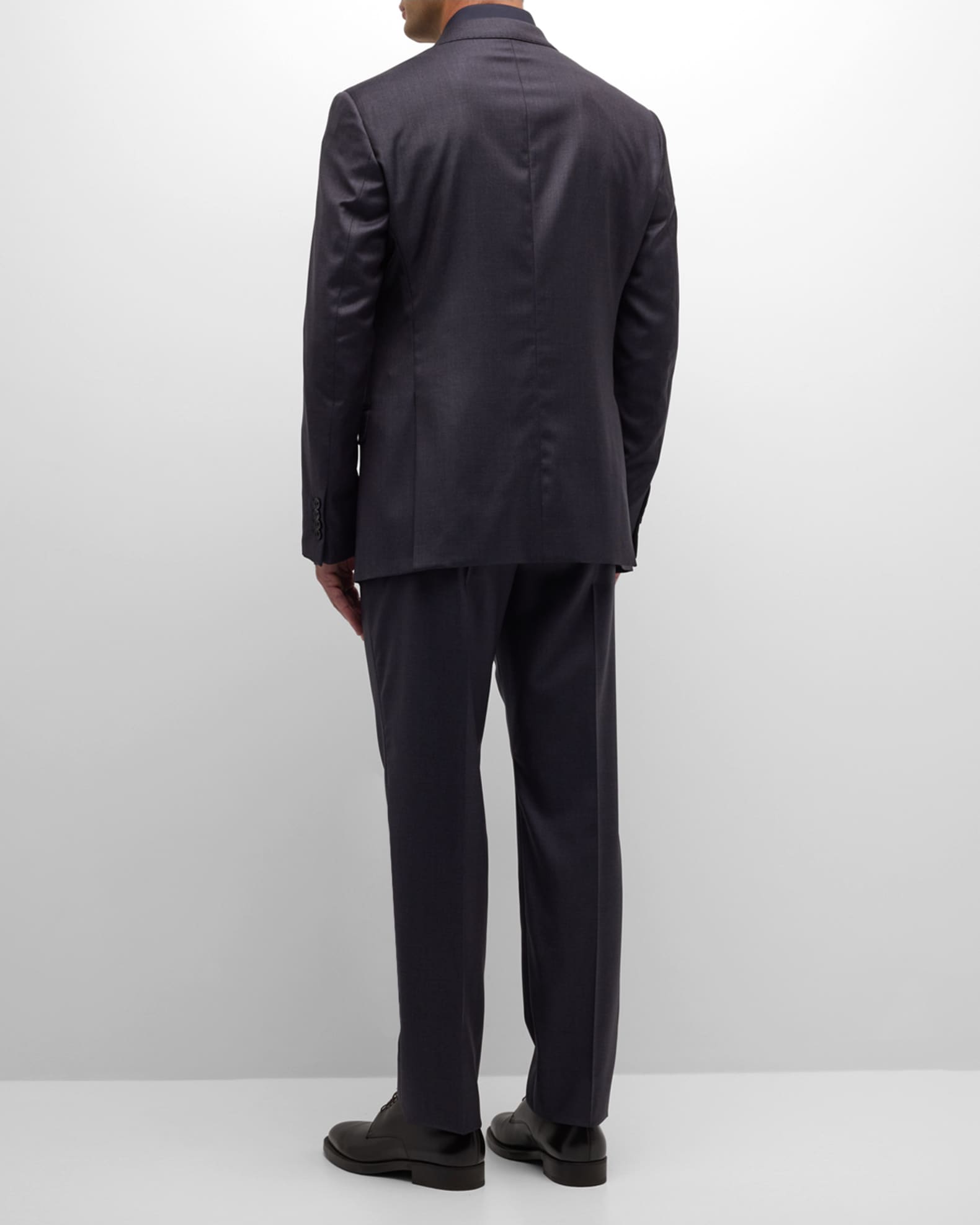 Emporio Armani Men's Tonal Micro Deco Suit | Neiman Marcus