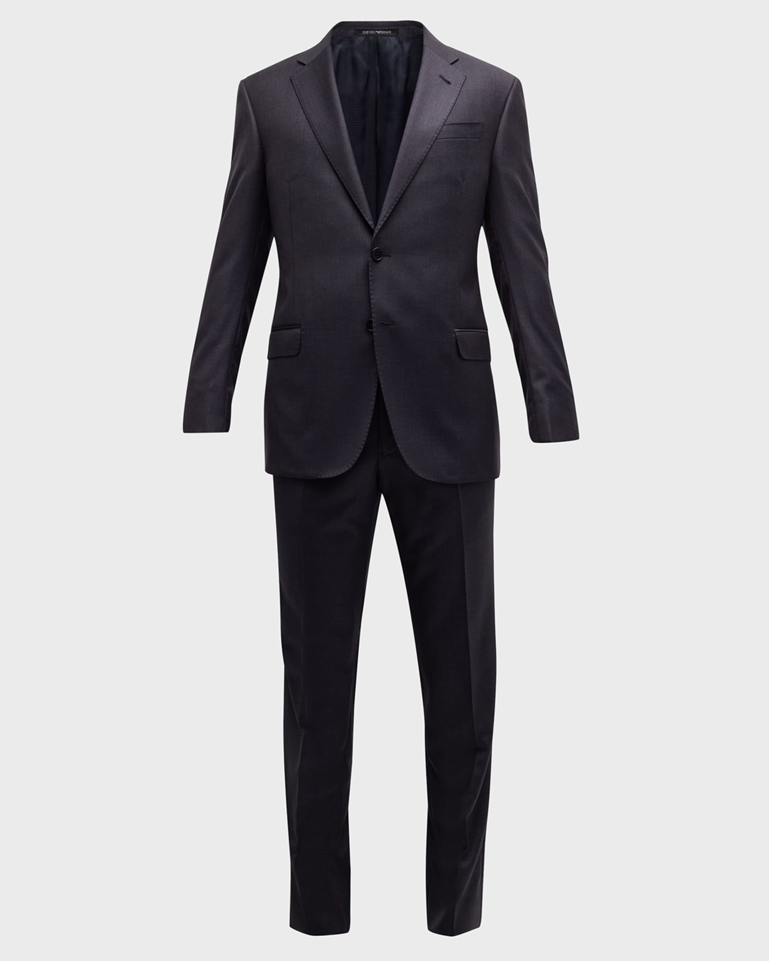 Emporio Armani Men's Tonal Micro Deco Suit | Neiman Marcus