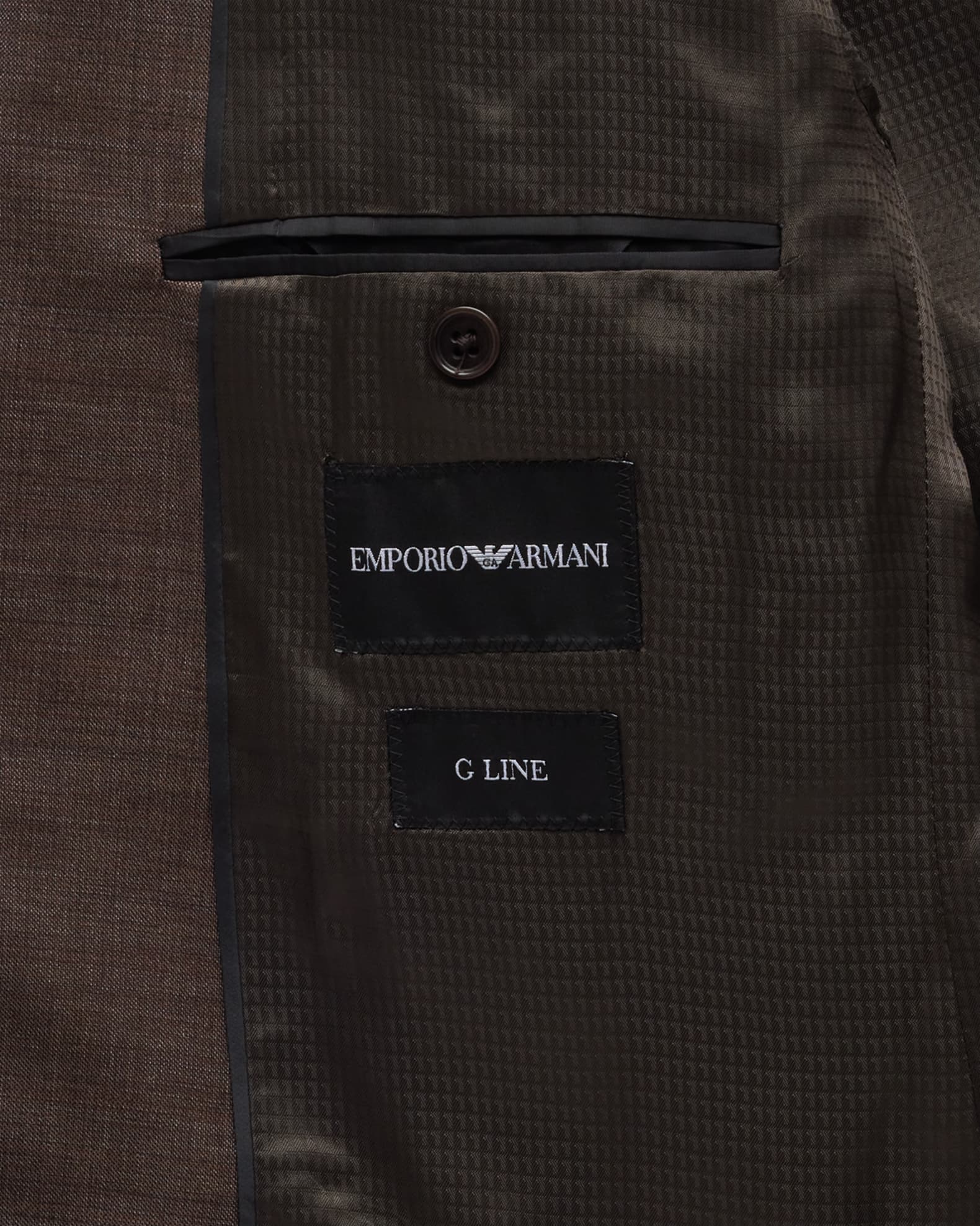 Emporio Armani Men's Melange Wool Suit | Neiman Marcus