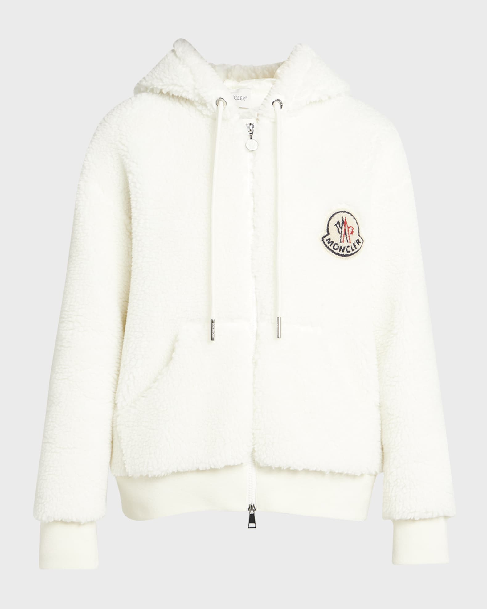 Moncler sherpa hoodie clearance