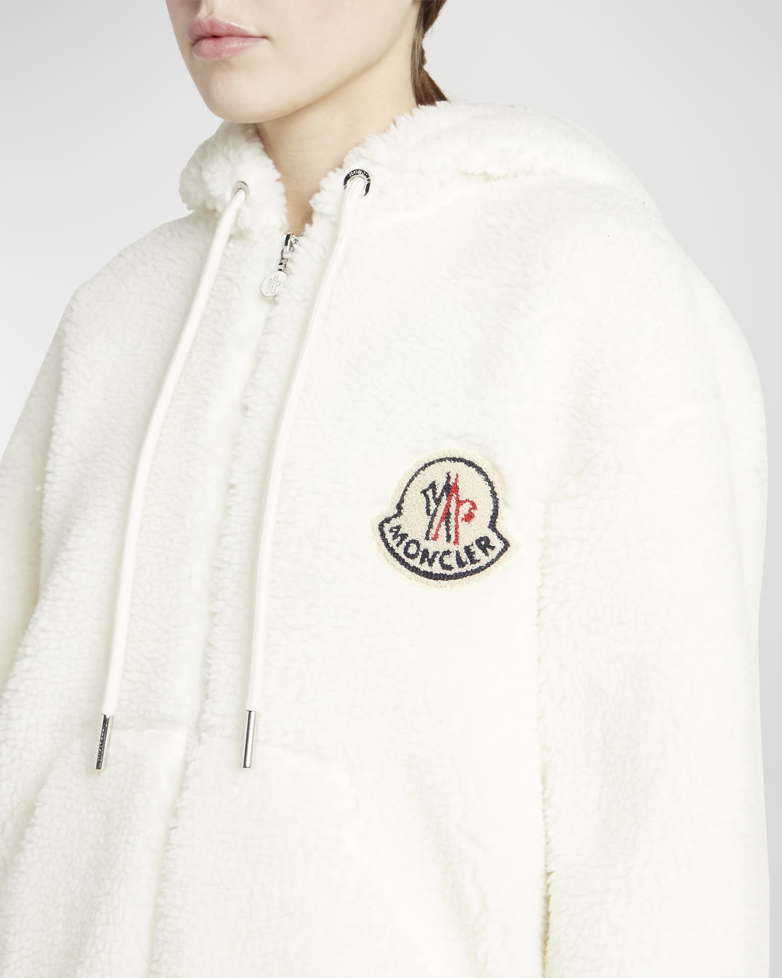Moncler top sherpa hoodie