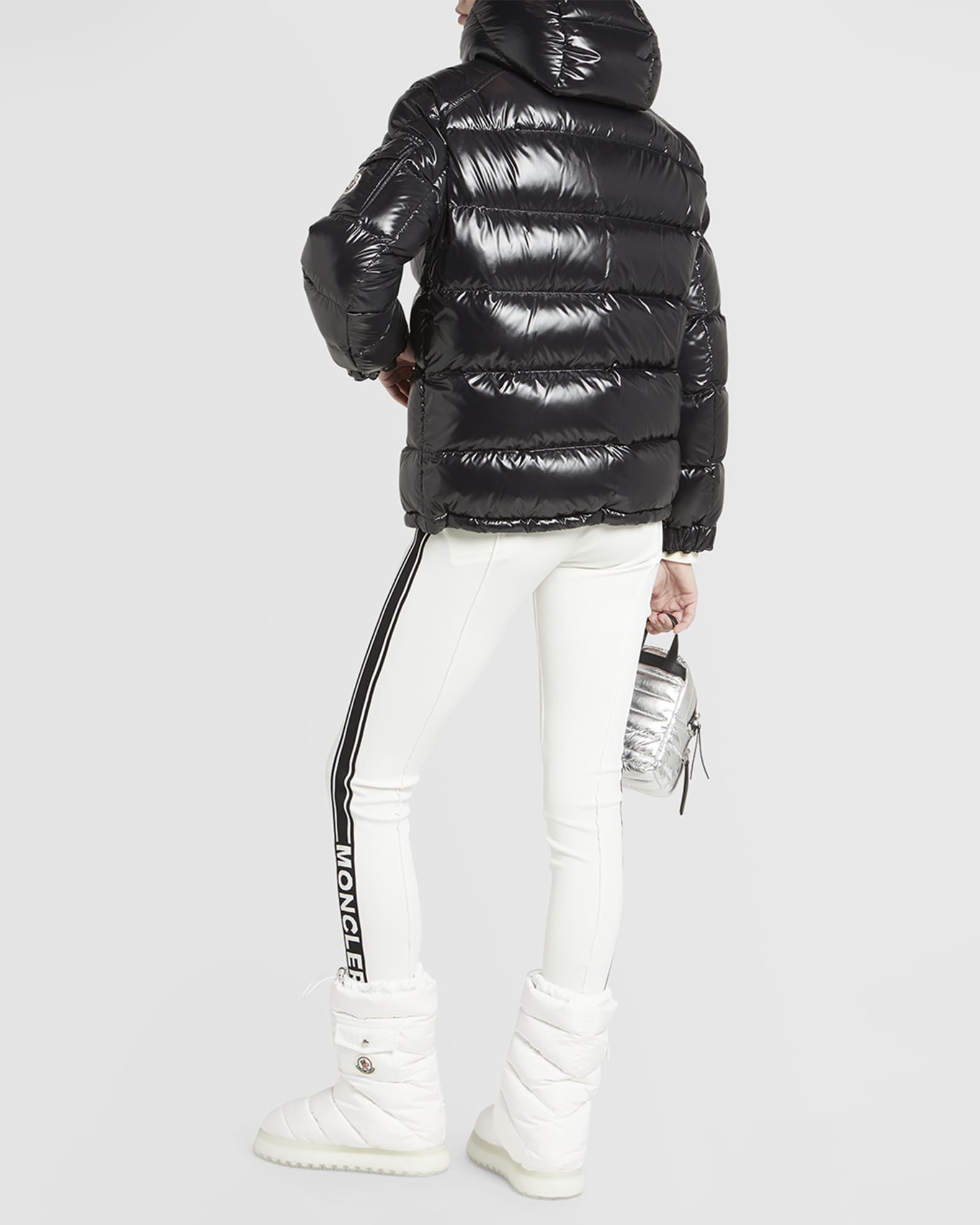 Moncler Maire Shiny Puffer Jacket with Removable Hood - Bergdorf Goodman