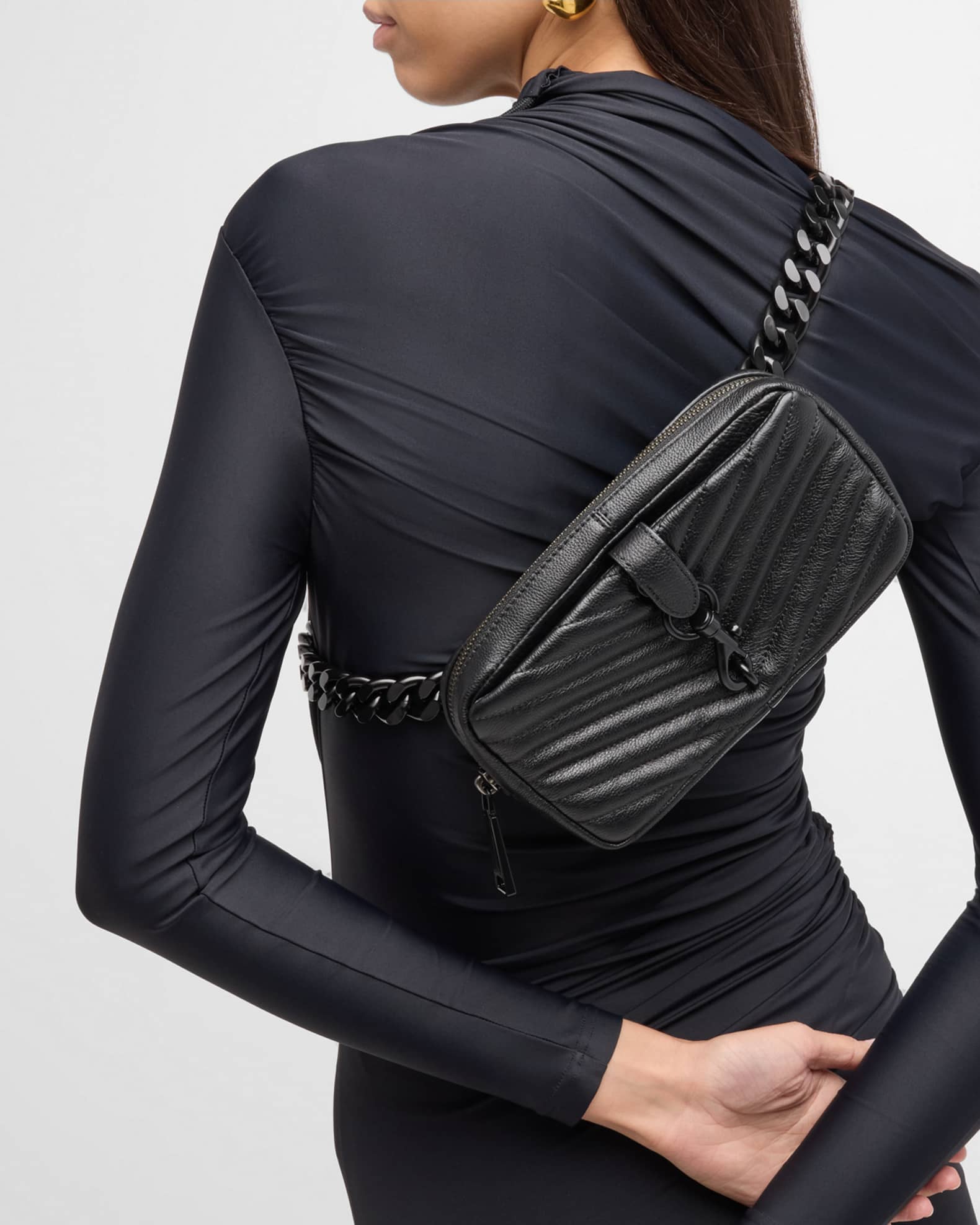 Rebecca minkoff leather belt bag store