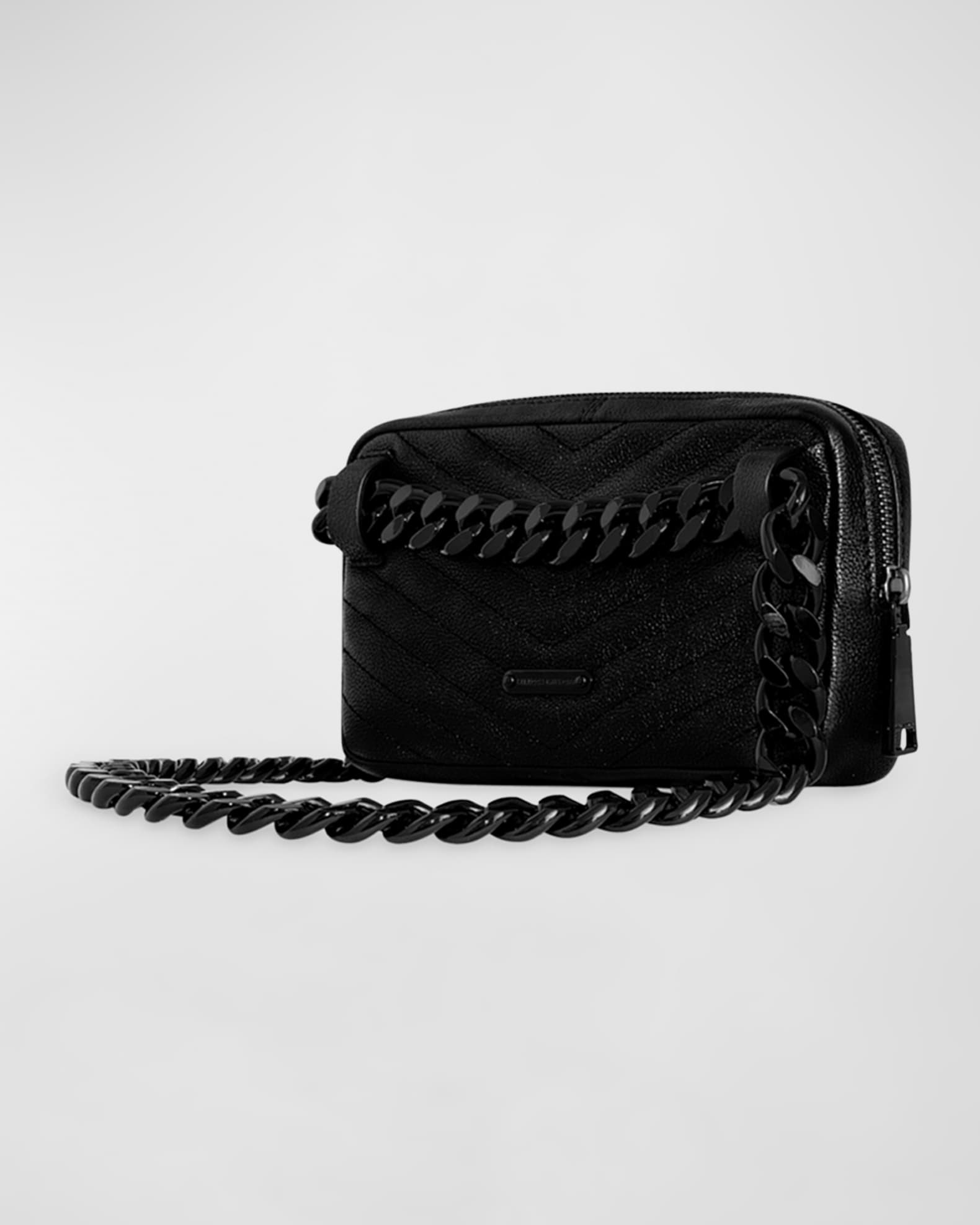 Rebecca minkoff edie leather belt bag deals