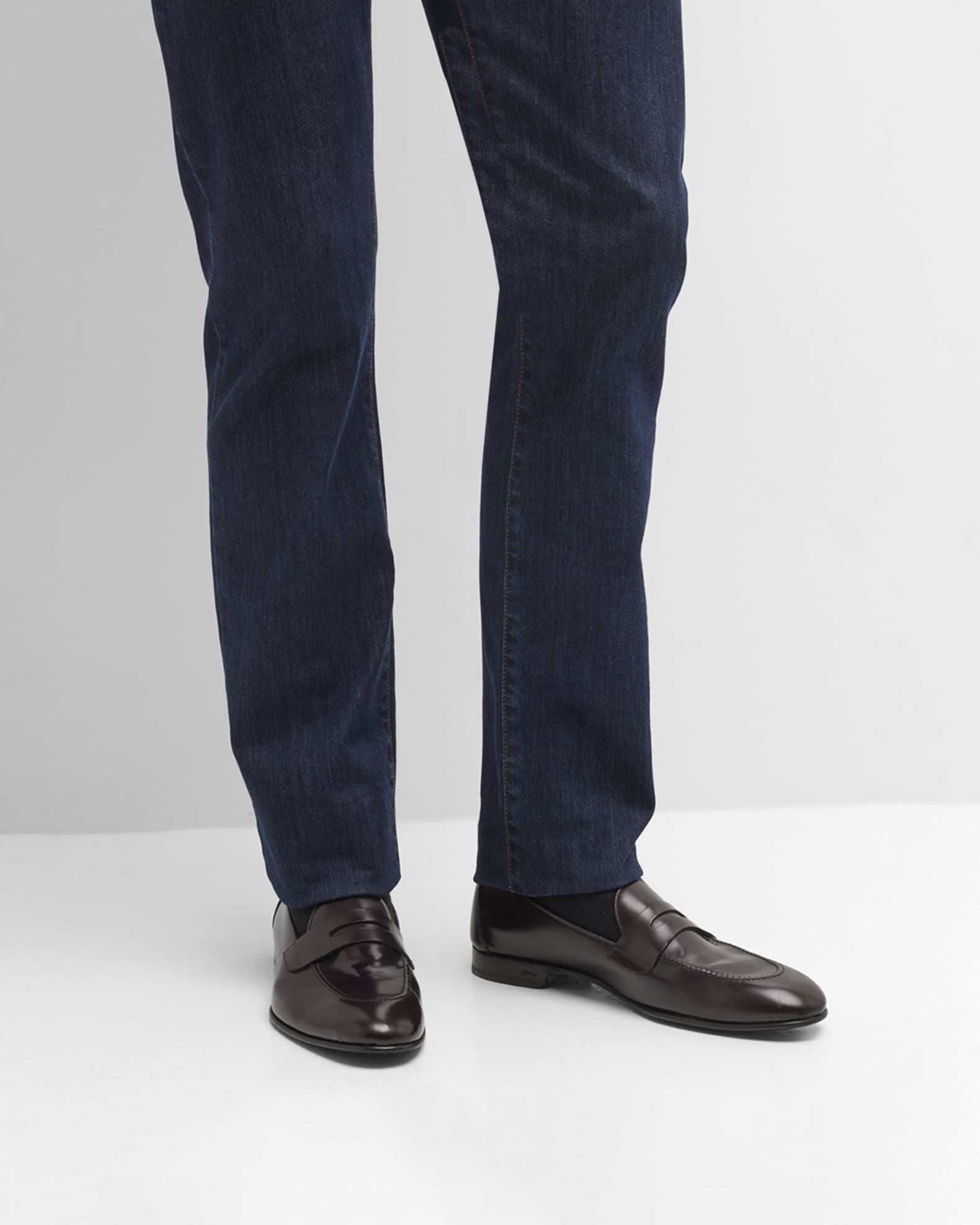 Men's Techno Horse Penny Loafers 1