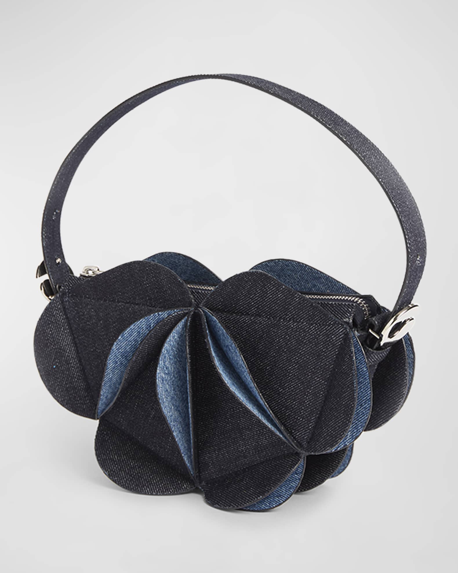 Coperni Origami Denim TopHandle Bag Neiman Marcus