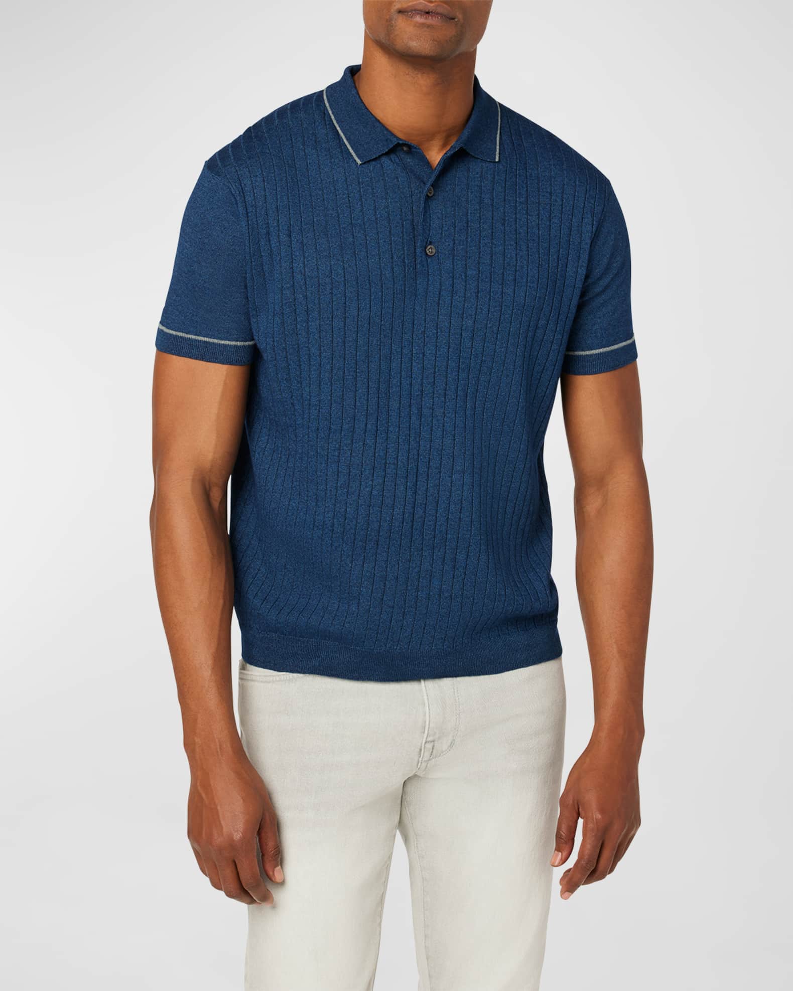 Joe's Jeans Men's Hugo Banlon Polo Shirt | Neiman Marcus