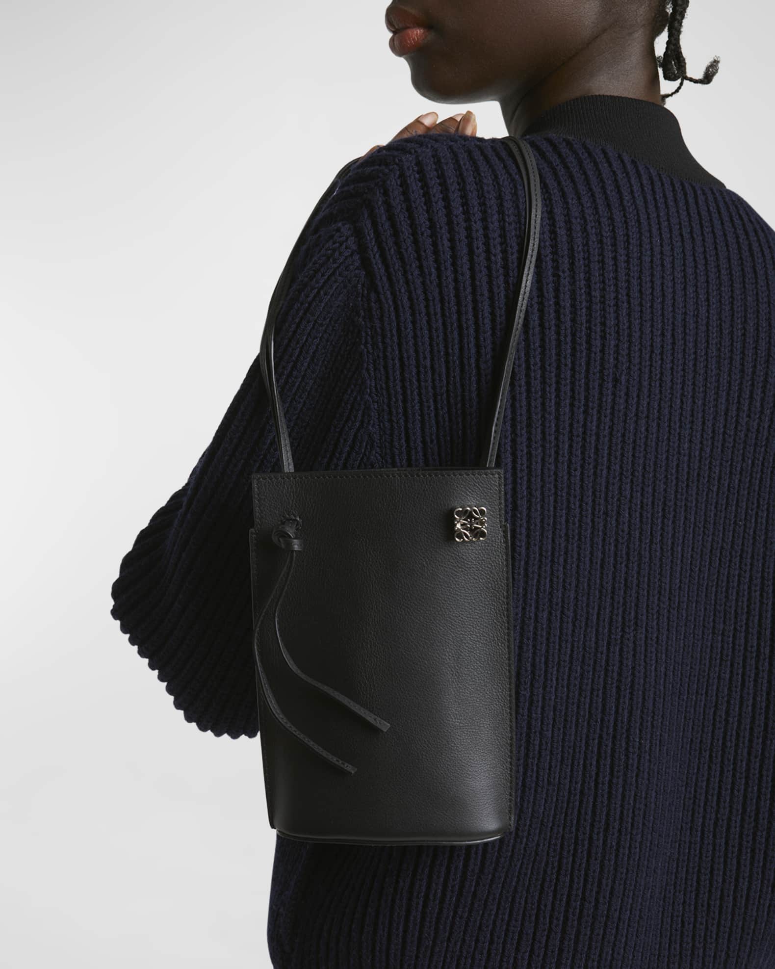 【関税&送料込】Loewe Loewe Pochette Dice Pocket In Pelle Loewe Dice Pocket in Leather with Strap | Neiman Marcus