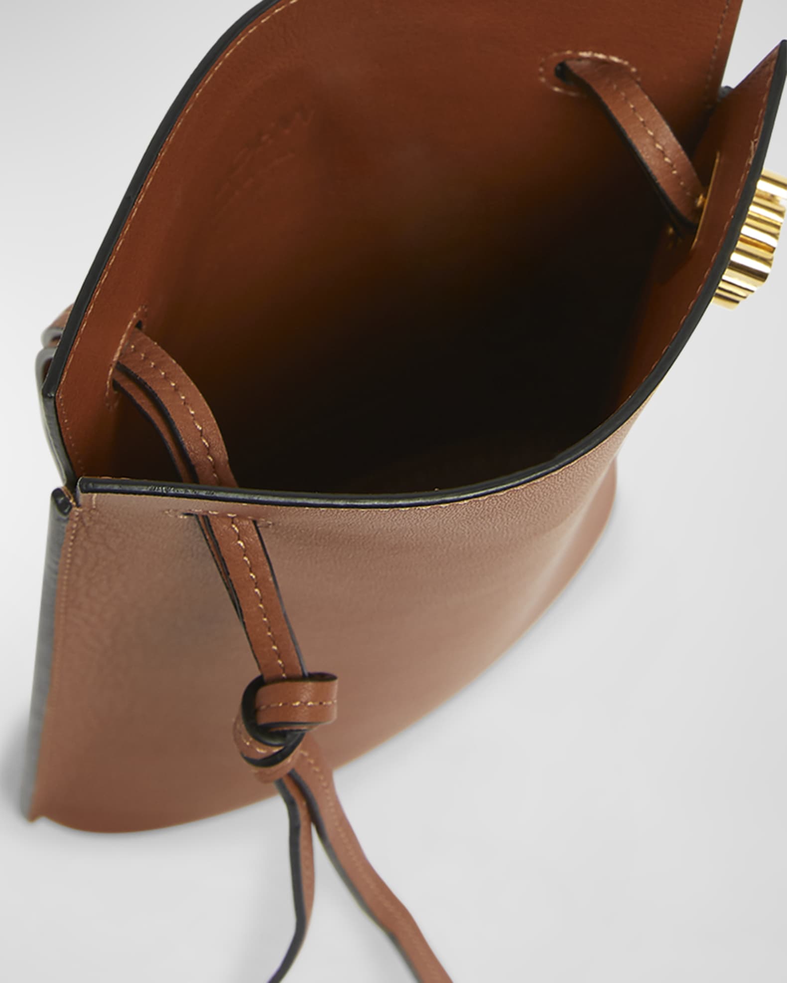 Loewe Dice Pocket in Leather with Strap | Neiman Marcus Loewe Dice Pocket in Leather with Strap | Neiman Marcus