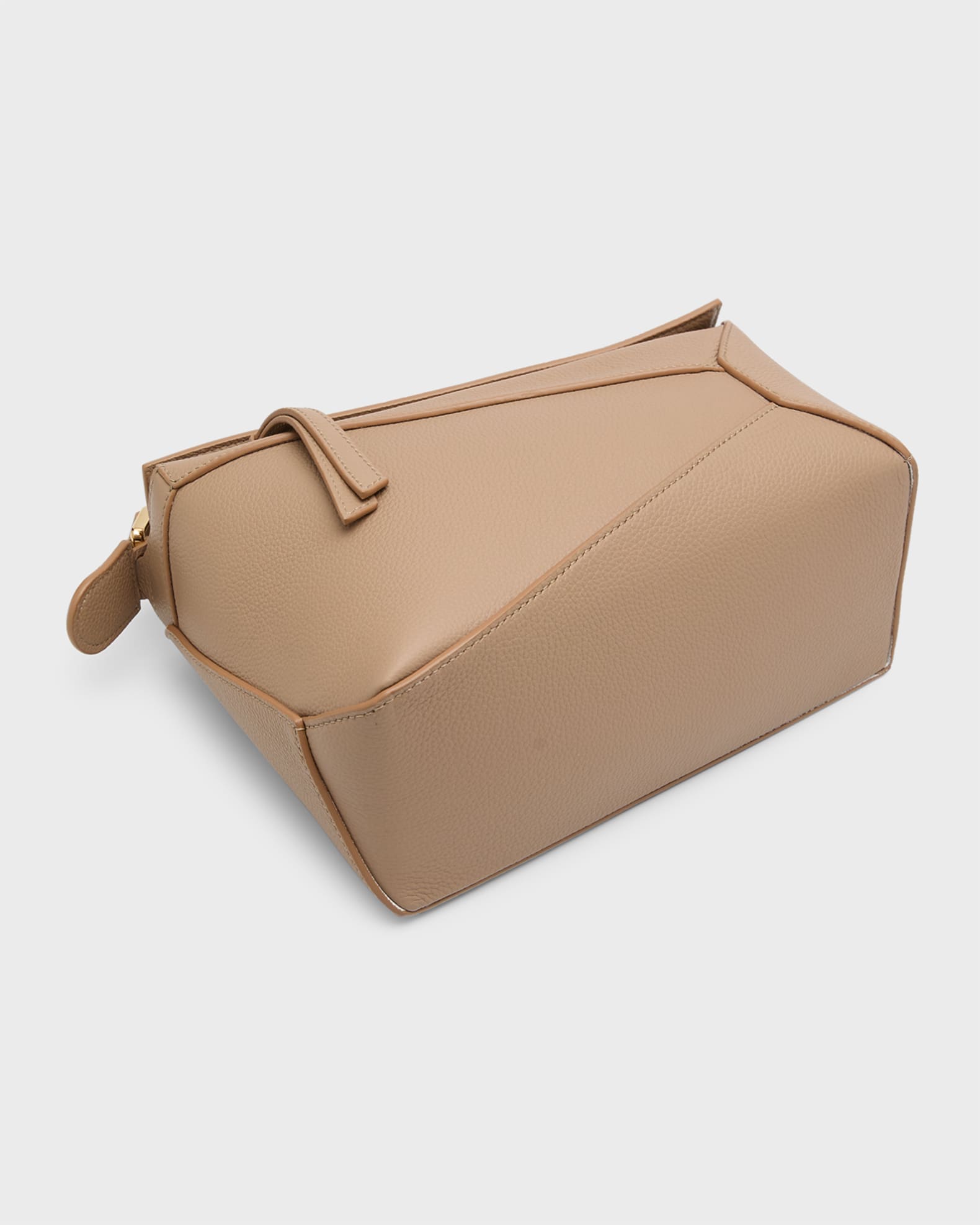 Loewe Puzzle Edge Small Top Handle Bag in Soft Grained Leather Neiman