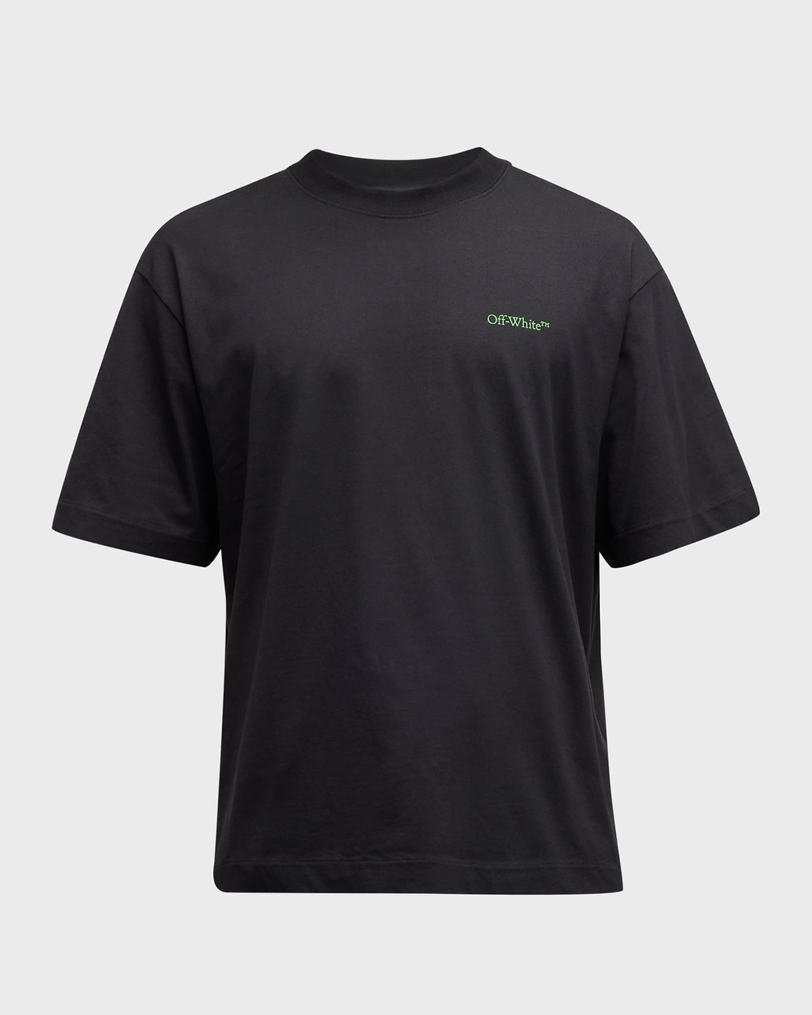 Off-White c/o Virgil Abloh Construction T-shirt in Green for Men