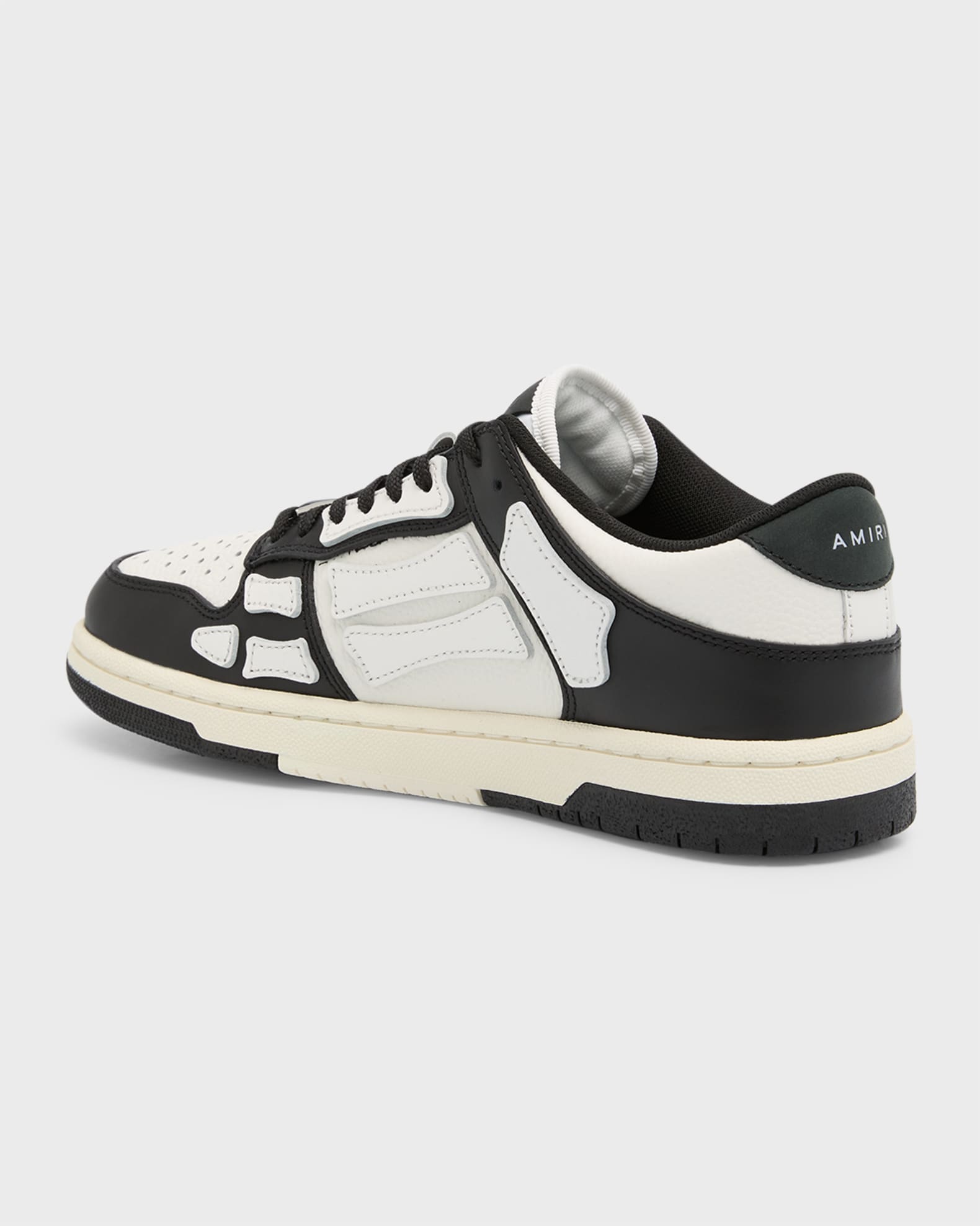 人気【AMIRI】Skel Mesh and Leather Chunky Low-Top Sneakers Amiri Men's Skel Mesh And Leather Chunky Low-top Sneakers In