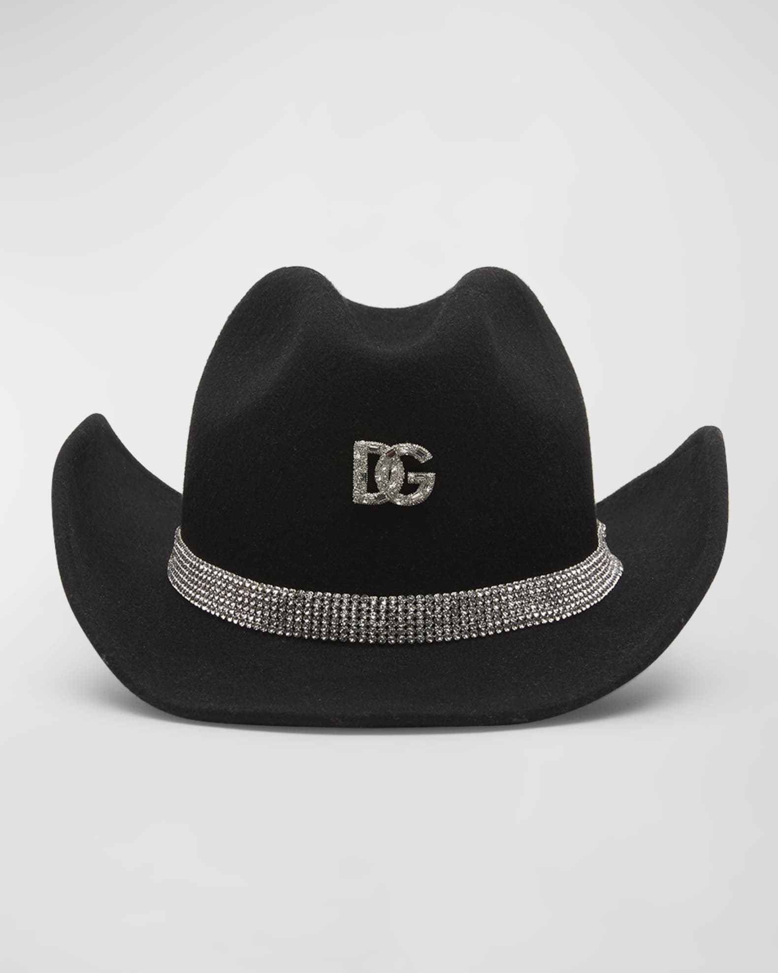 Gucci - Women’s Wide-brimmed Felt Fedora Cowboy Hat - (Beige)