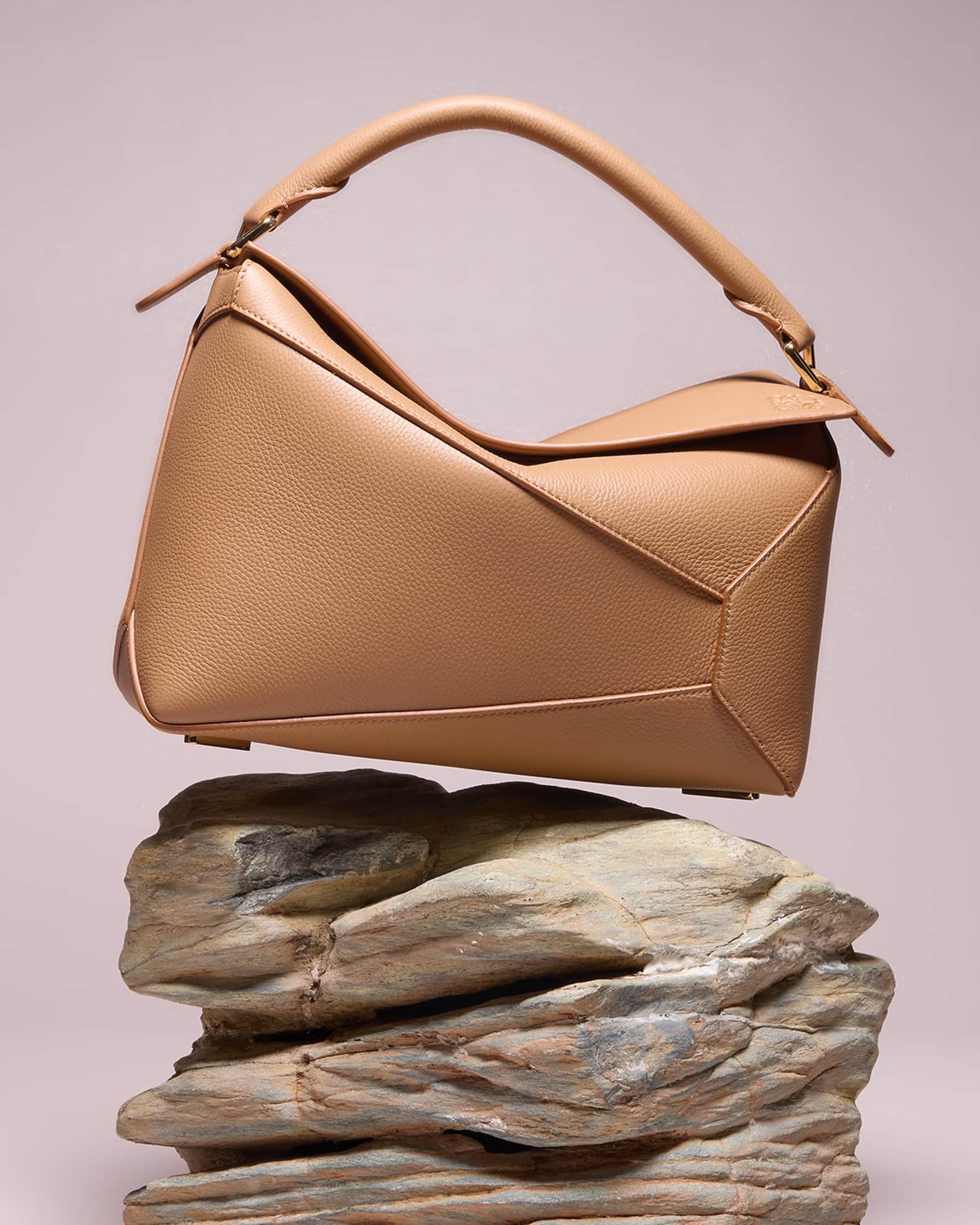 Loewe puzzle bag grained leather store