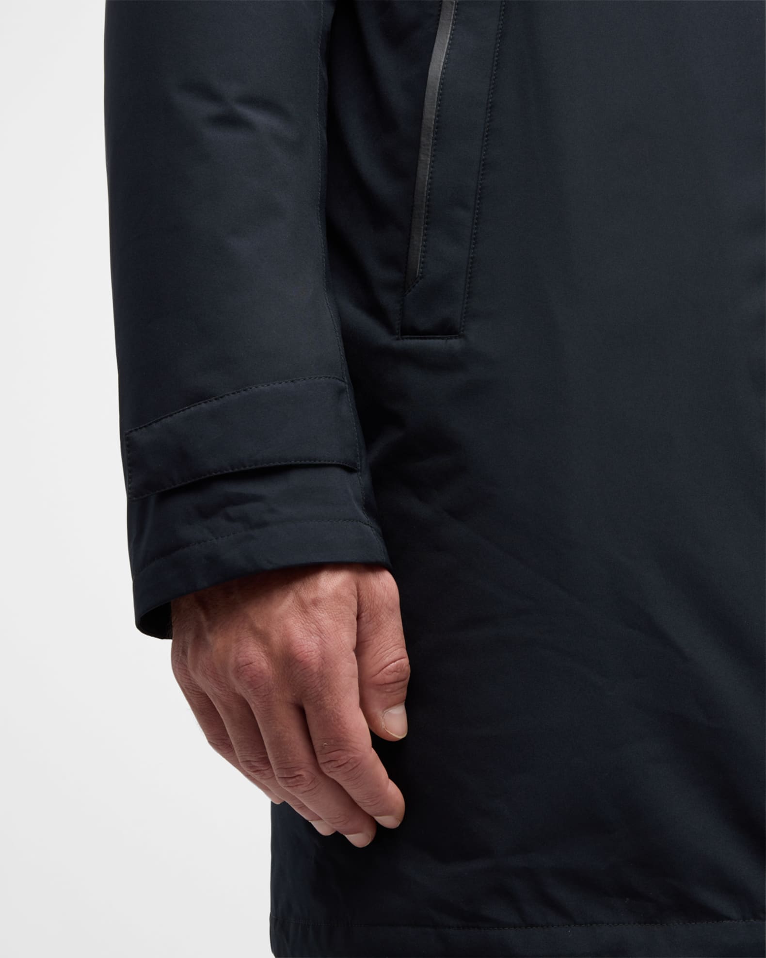 Herno Men's Laminar Solid Car Coat | Neiman Marcus