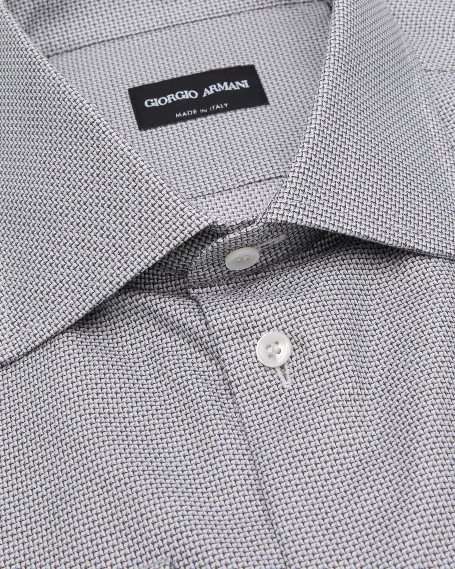 Armani men's dress discount shirts