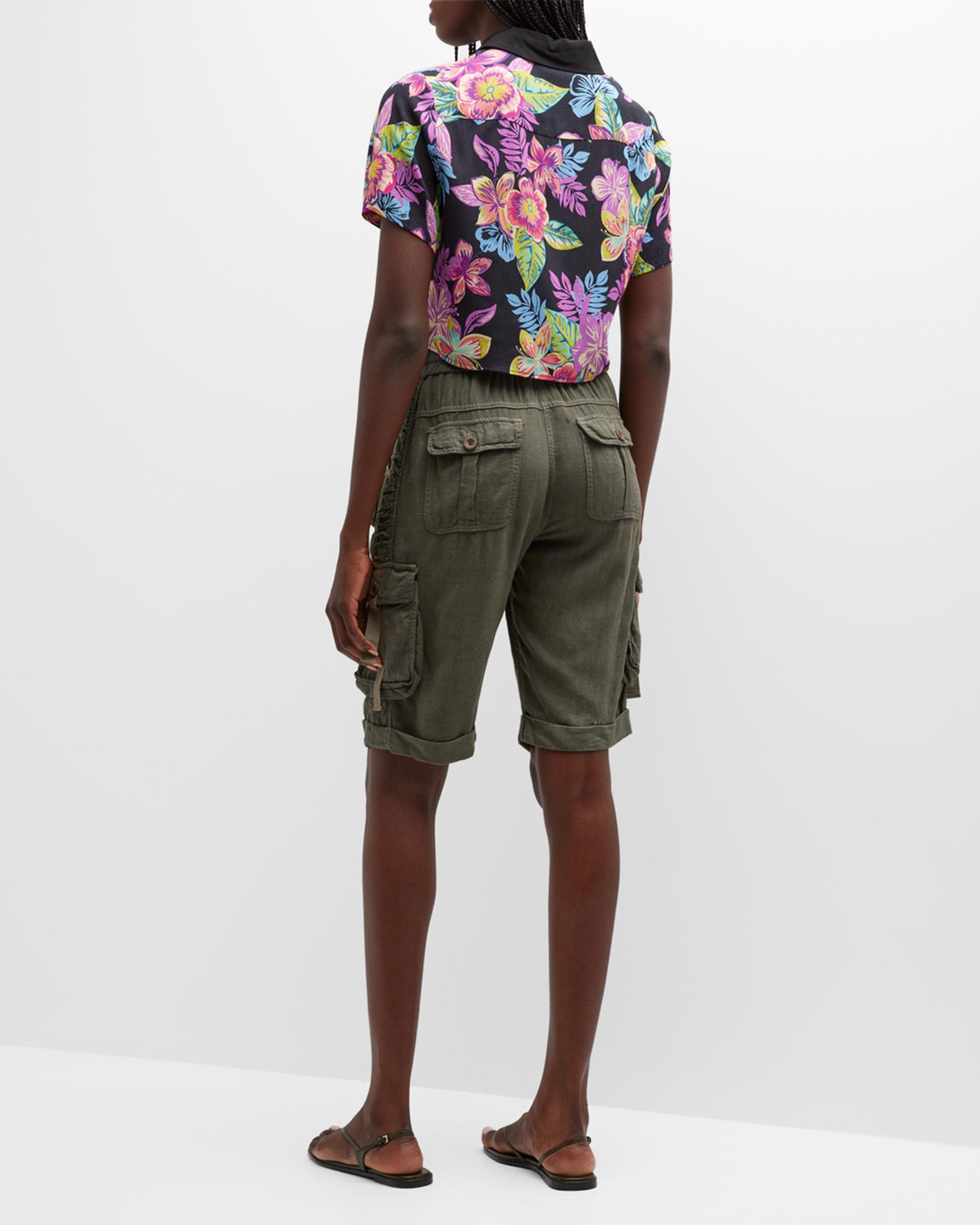 Short Bermuda Maison Scotch - Couleur Abricot Clair - Taille 27 (36/38) - Occasion Très Bon état