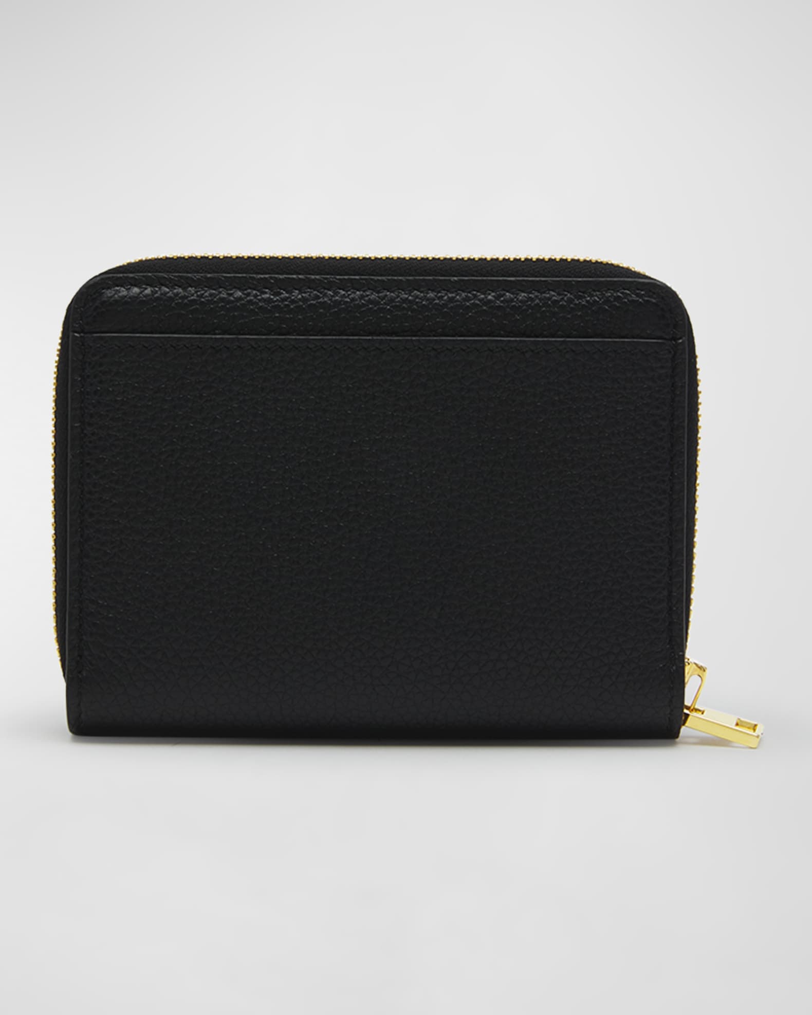 Classic Zip Mini Wallet - Black