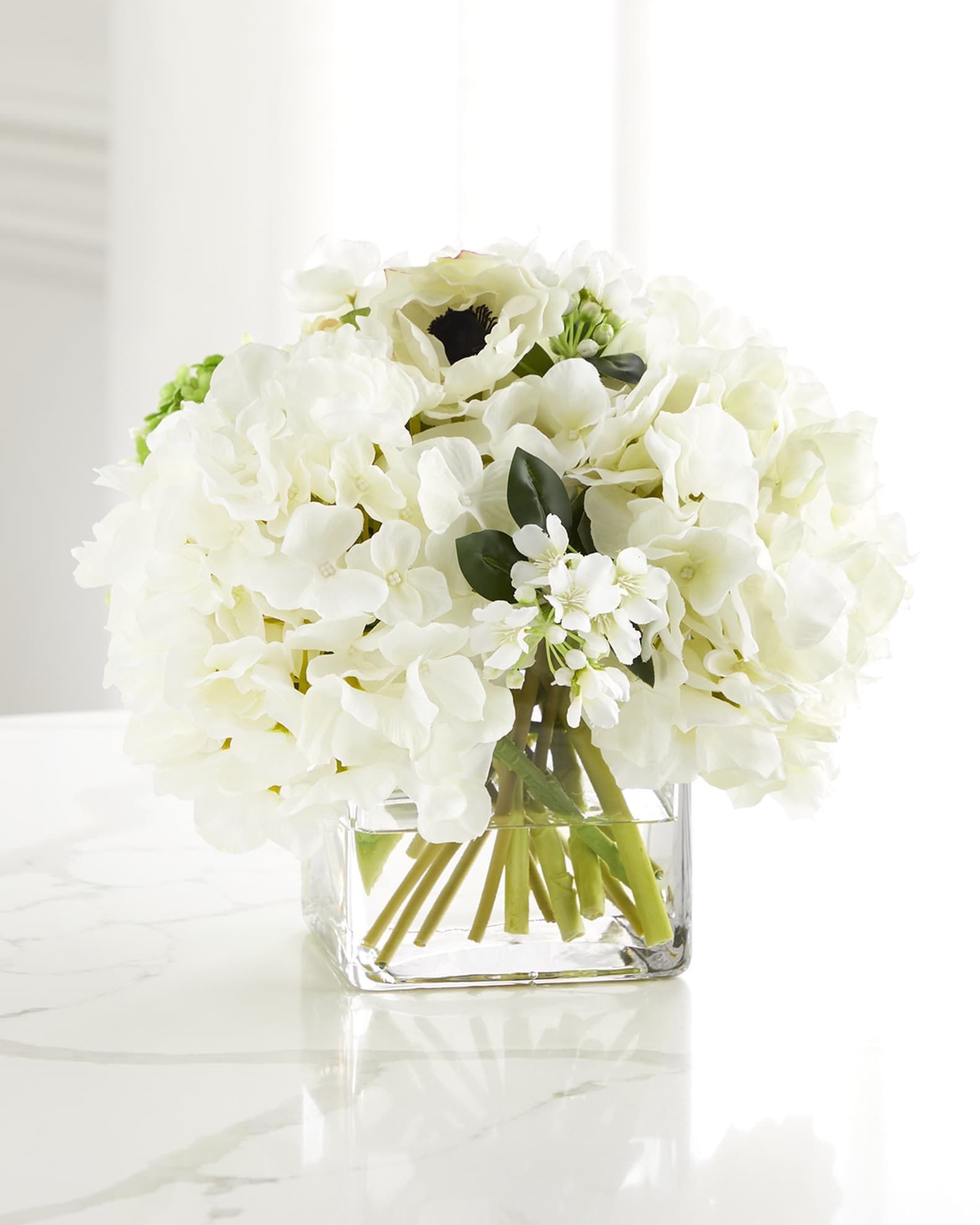 John-Richard Collection Large Garden 12" Faux Floral Arrangement