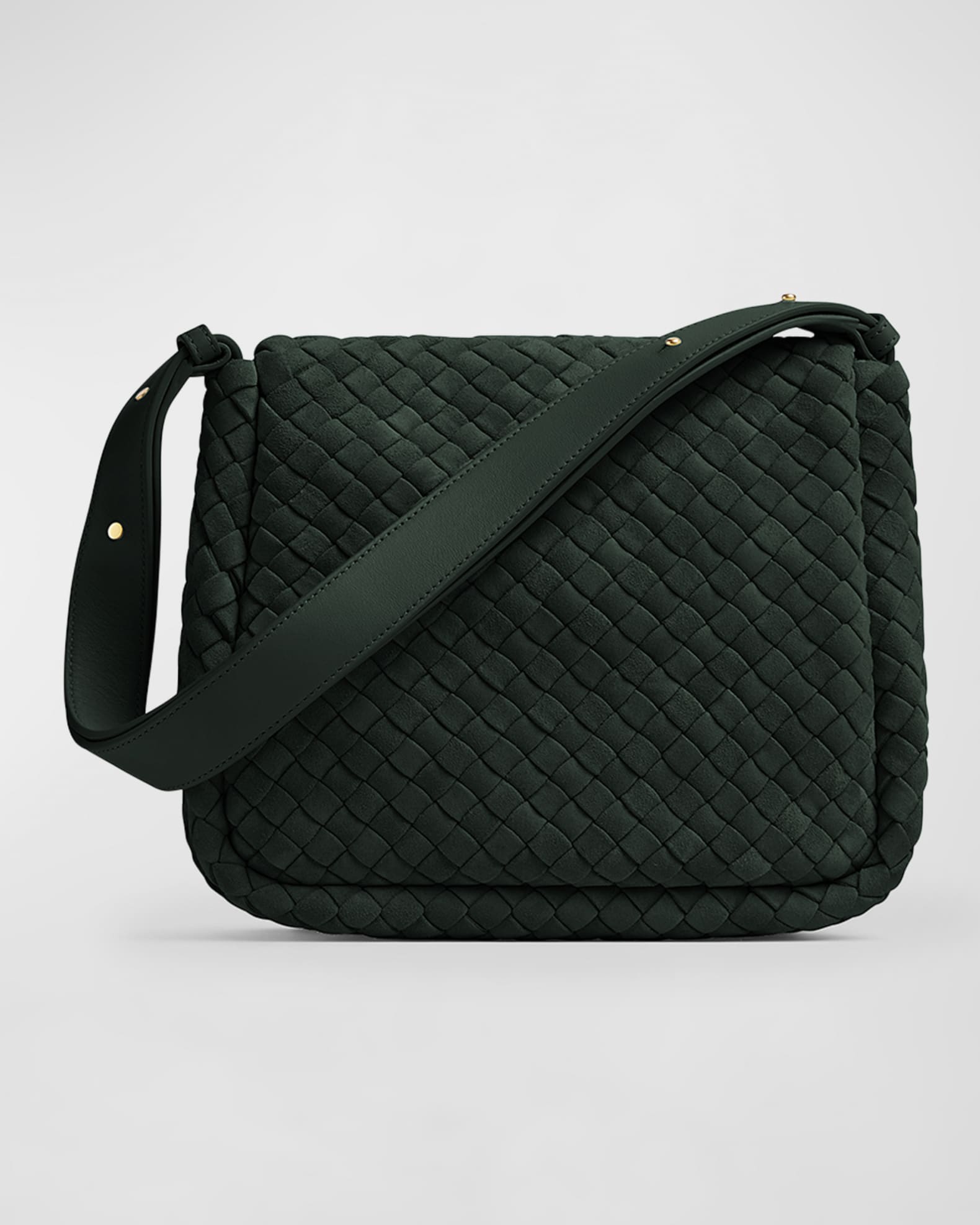 Bottega Veneta Cobble Small Intrecciato Shoulder Bag