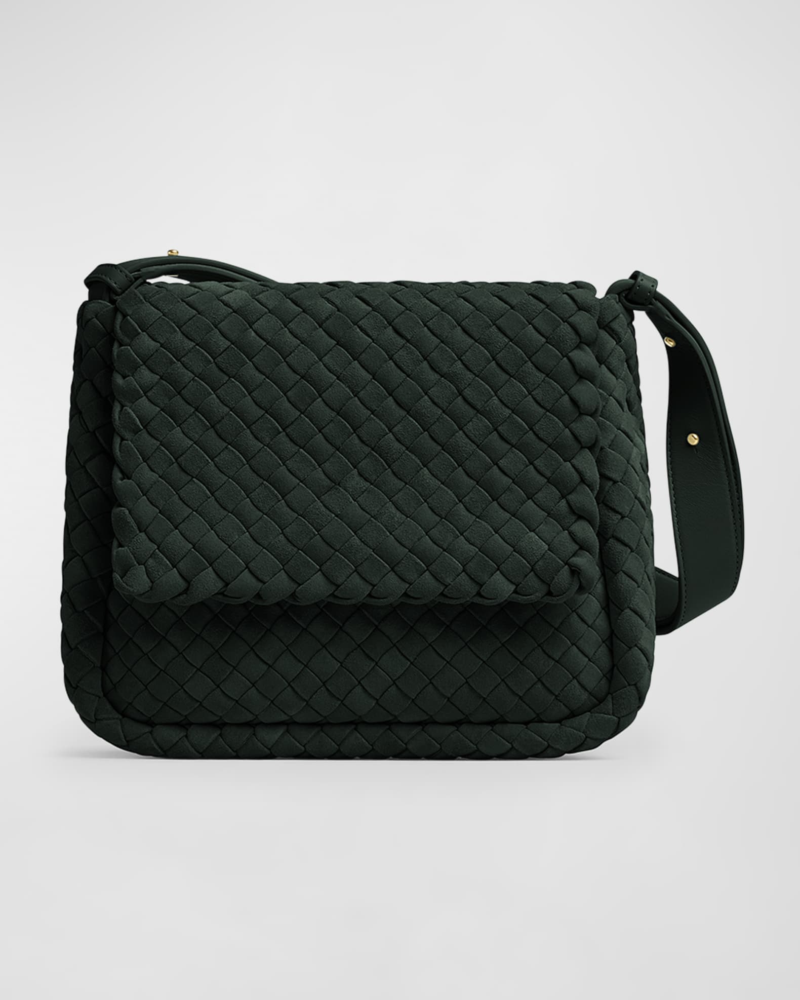 Cobble Small Intrecciato-Leather Shoulder Bag
