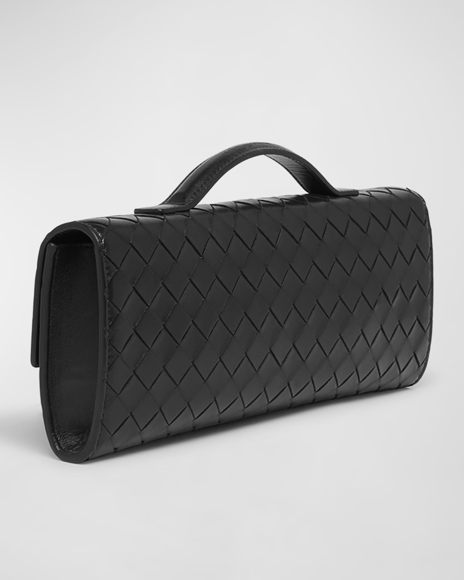 Bottega Veneta Long Andiamo Clutch Bag with Handle | Neiman