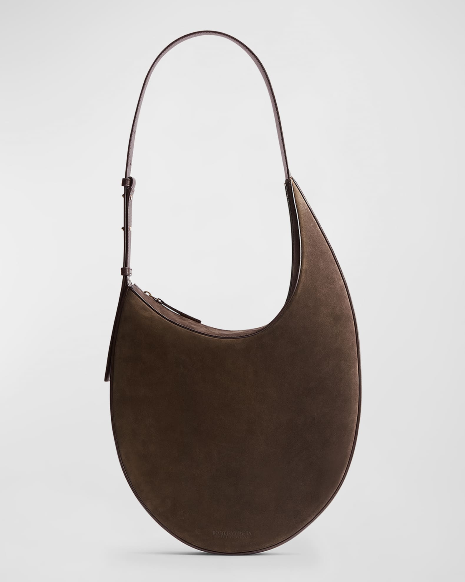 Brown Hop large Intrecciato-leather shoulder bag