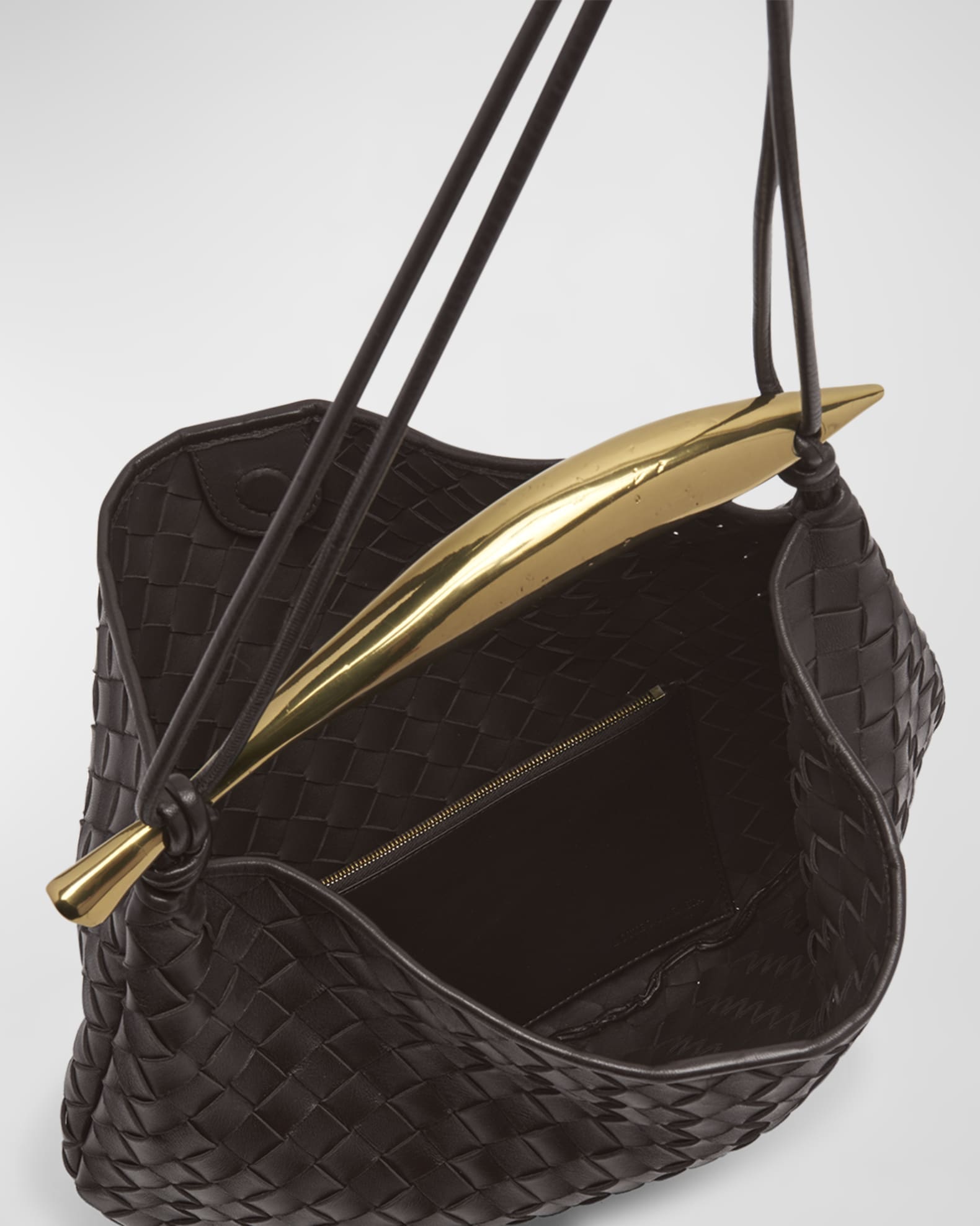 ショルダーバッグ・ポシェット BOTTEGA VENETA Medium Sardine bag BOTTEGA VENETA Sardine With Chain small intrecciato leather