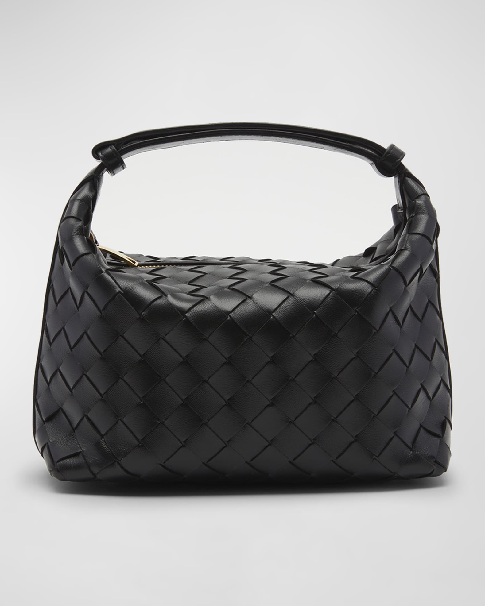 Bottega Veneta Wallace Small Intrecciato Leather Shoulder Bag | Neiman ...
