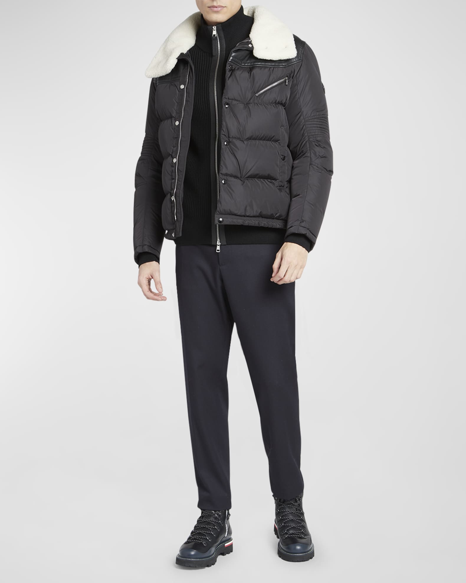 Moncler leo jacket discount
