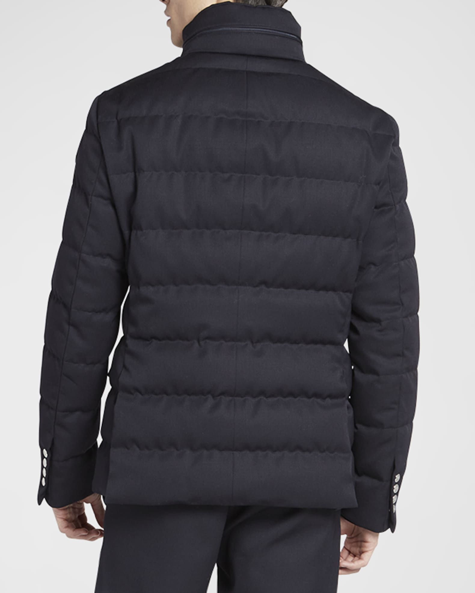 Moncler Men's Bess Blazer Puffer Jacket | Neiman Marcus