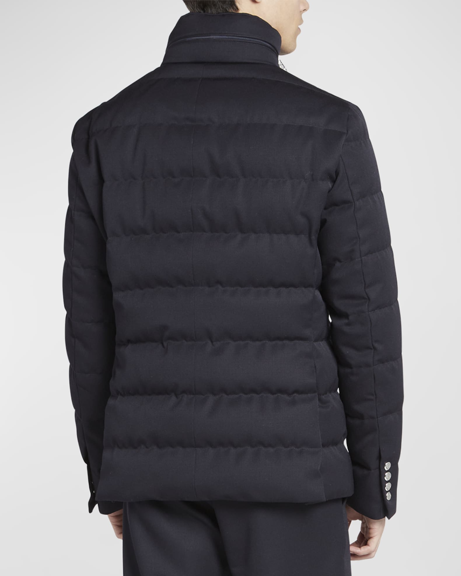 Moncler Men's Bess Blazer Puffer Jacket | Neiman Marcus