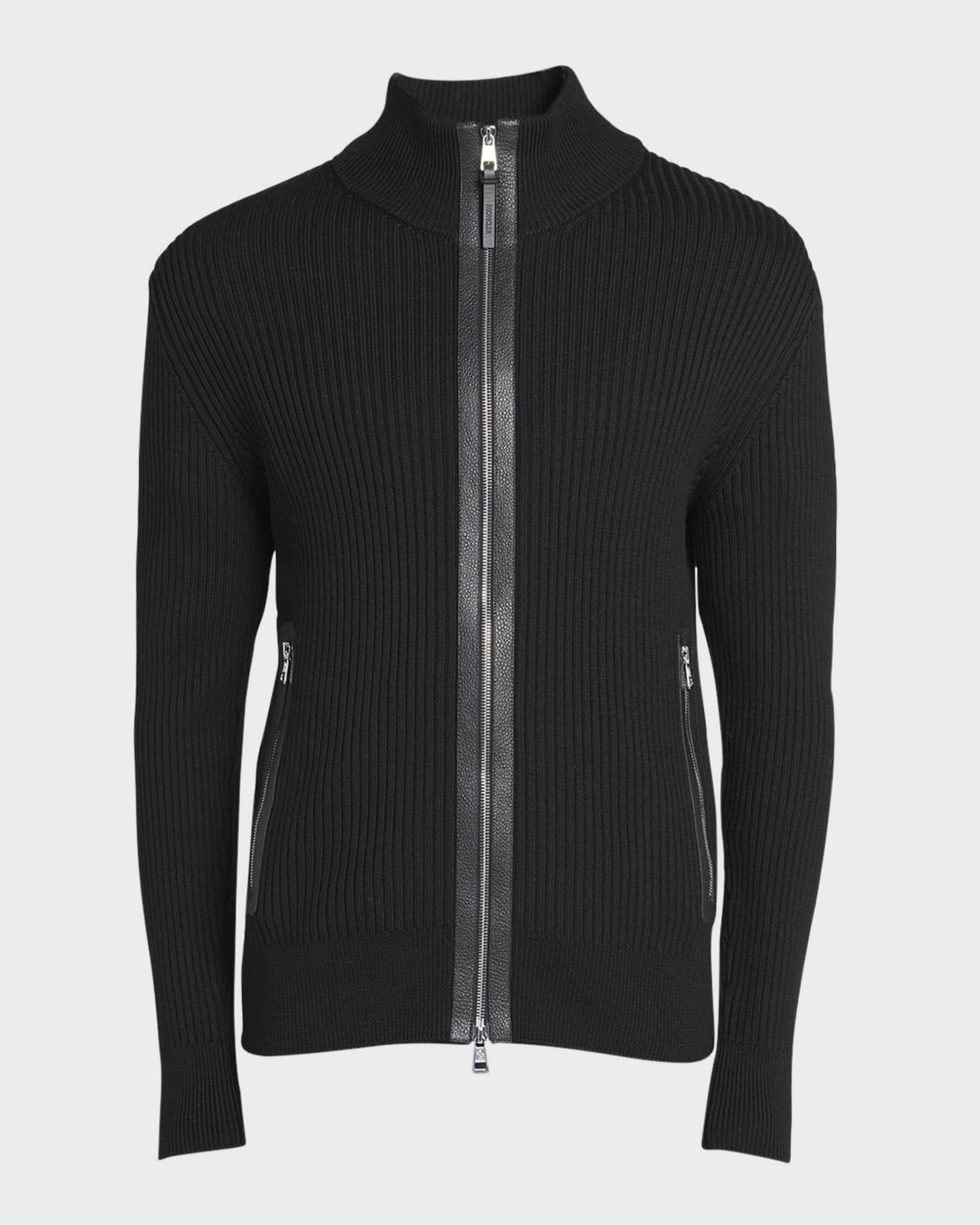 Moncler zipped cardigan hot sale