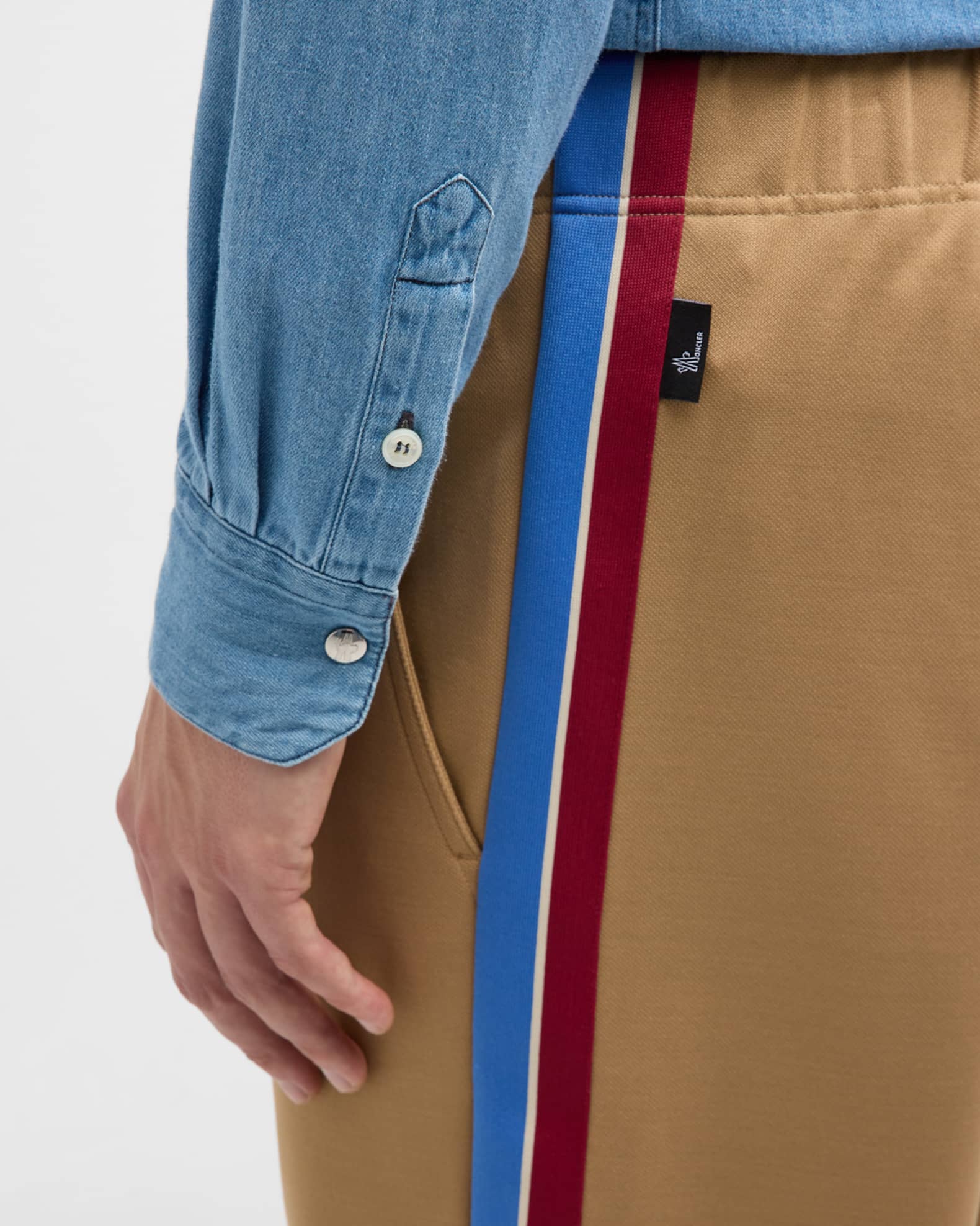 Gucci Trousers with side stripes, Men's Clothing
