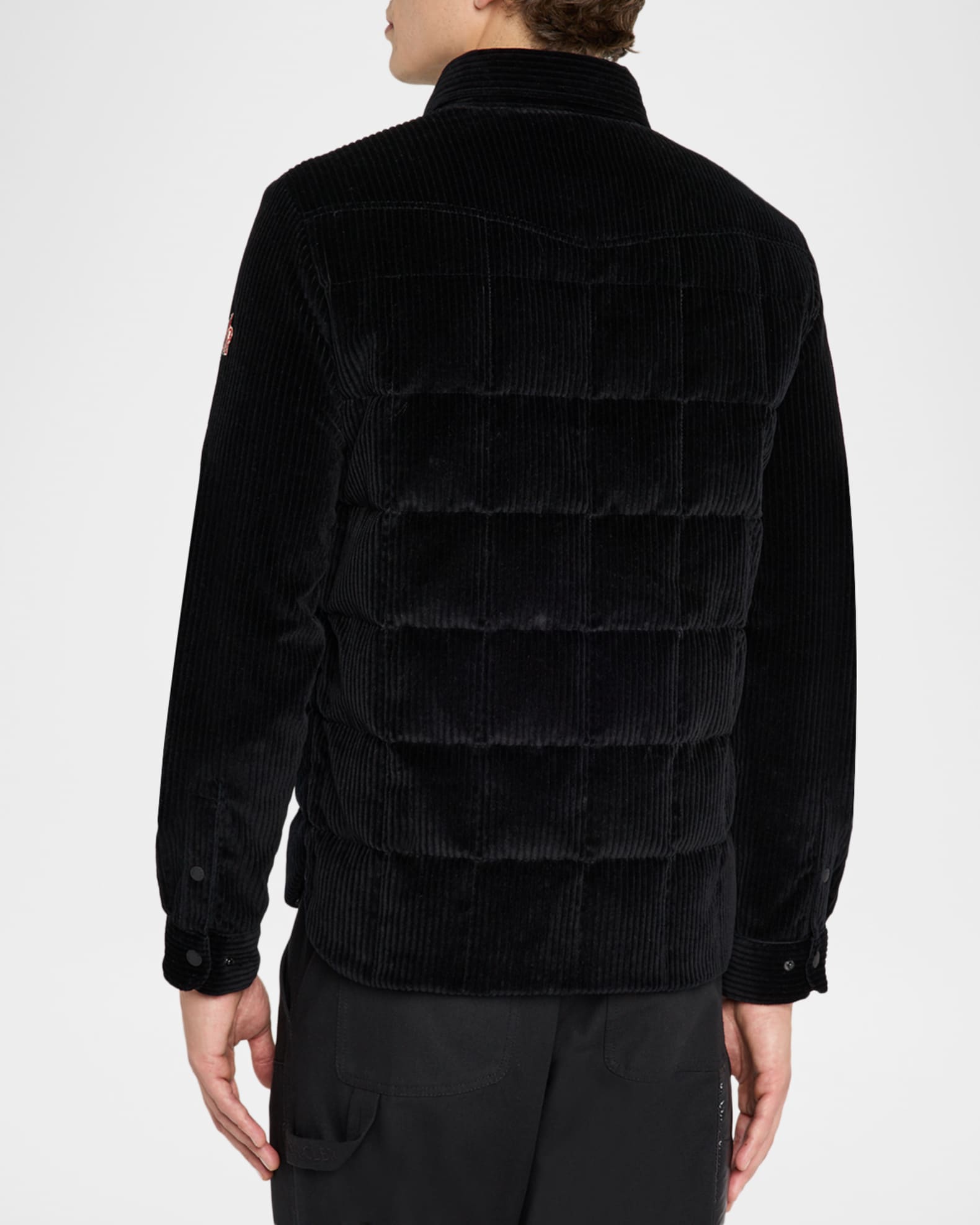 関税込 MONCLER  PAULET DOWN CORDUROY SHIRT JACKET Moncler Grenoble Corduroy Padded Shirt Jacket | Coats