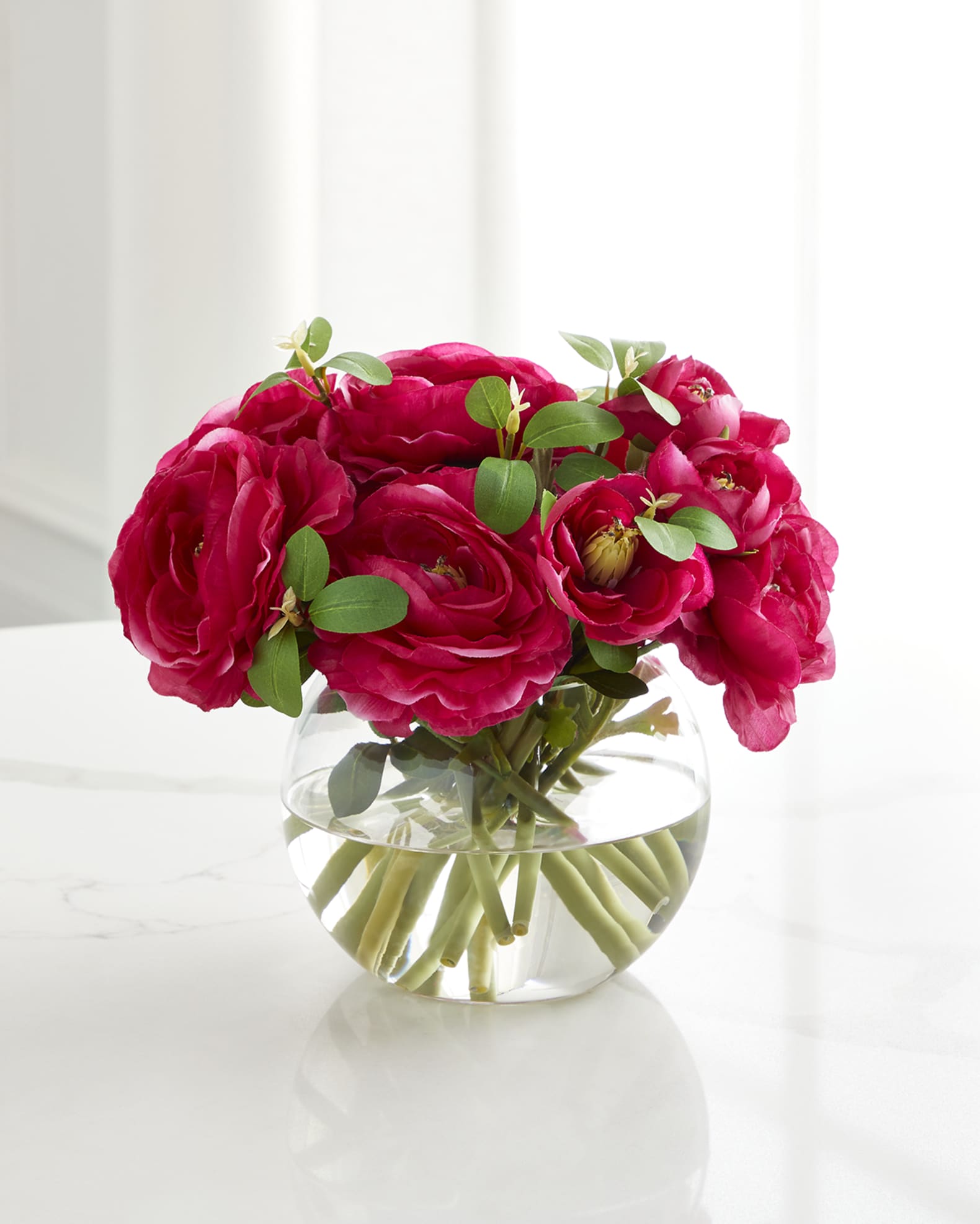 John-Richard Collection Beauty Ranunculus Faux-Floral Arrangement