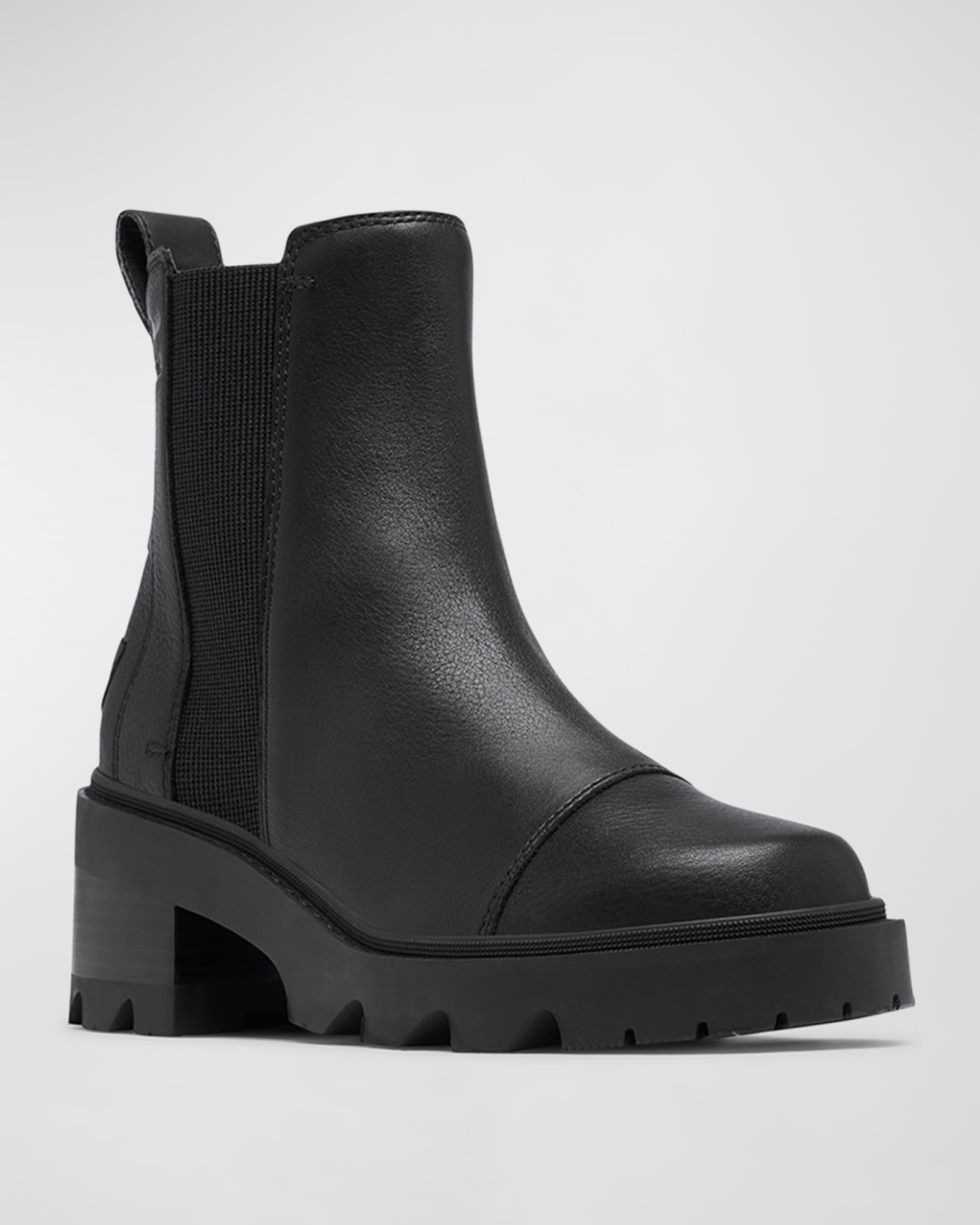 Joan Now Leather Chelsea Ankle Boots 1