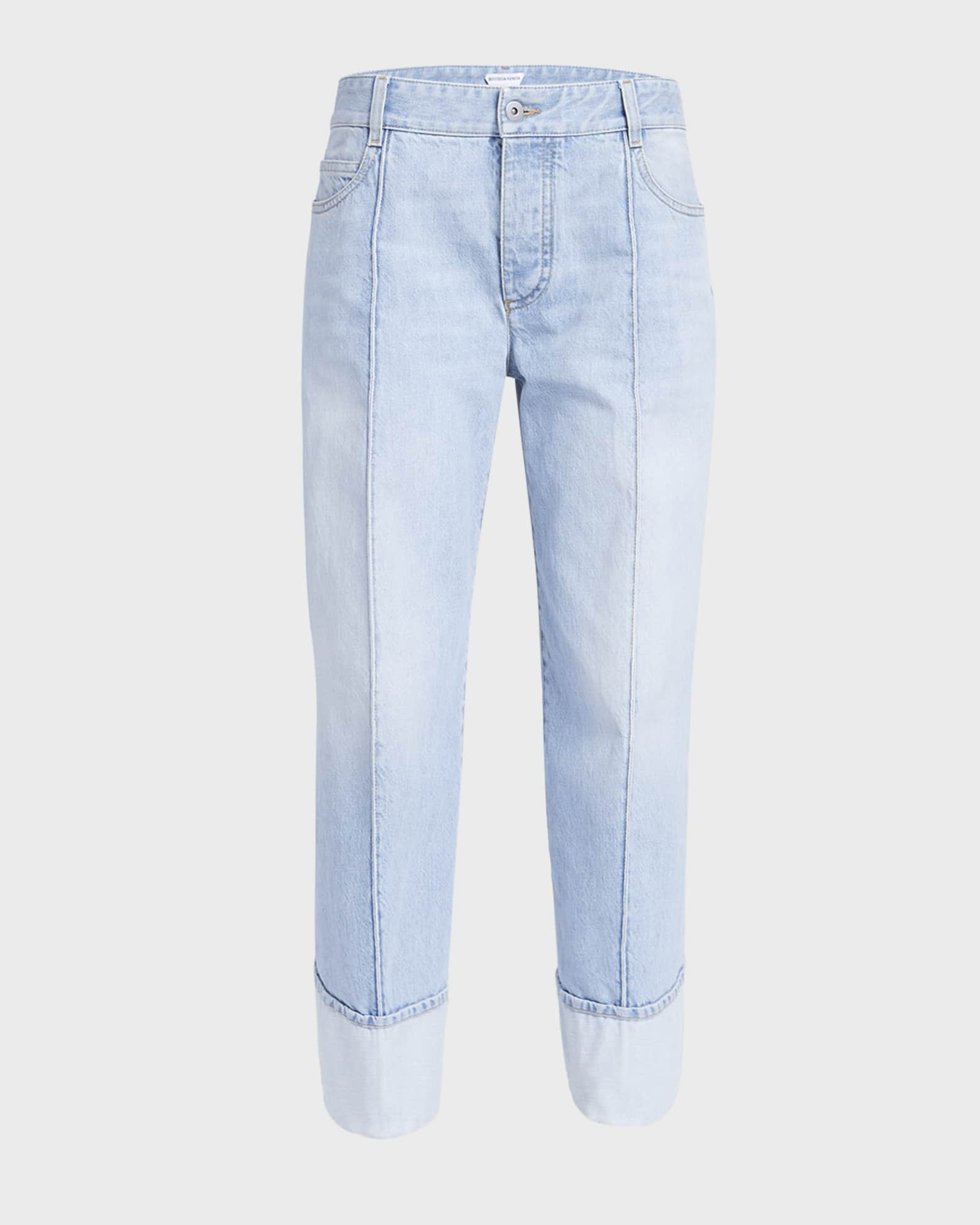 Bottega Veneta Blue Boyfriend Fit Jeans