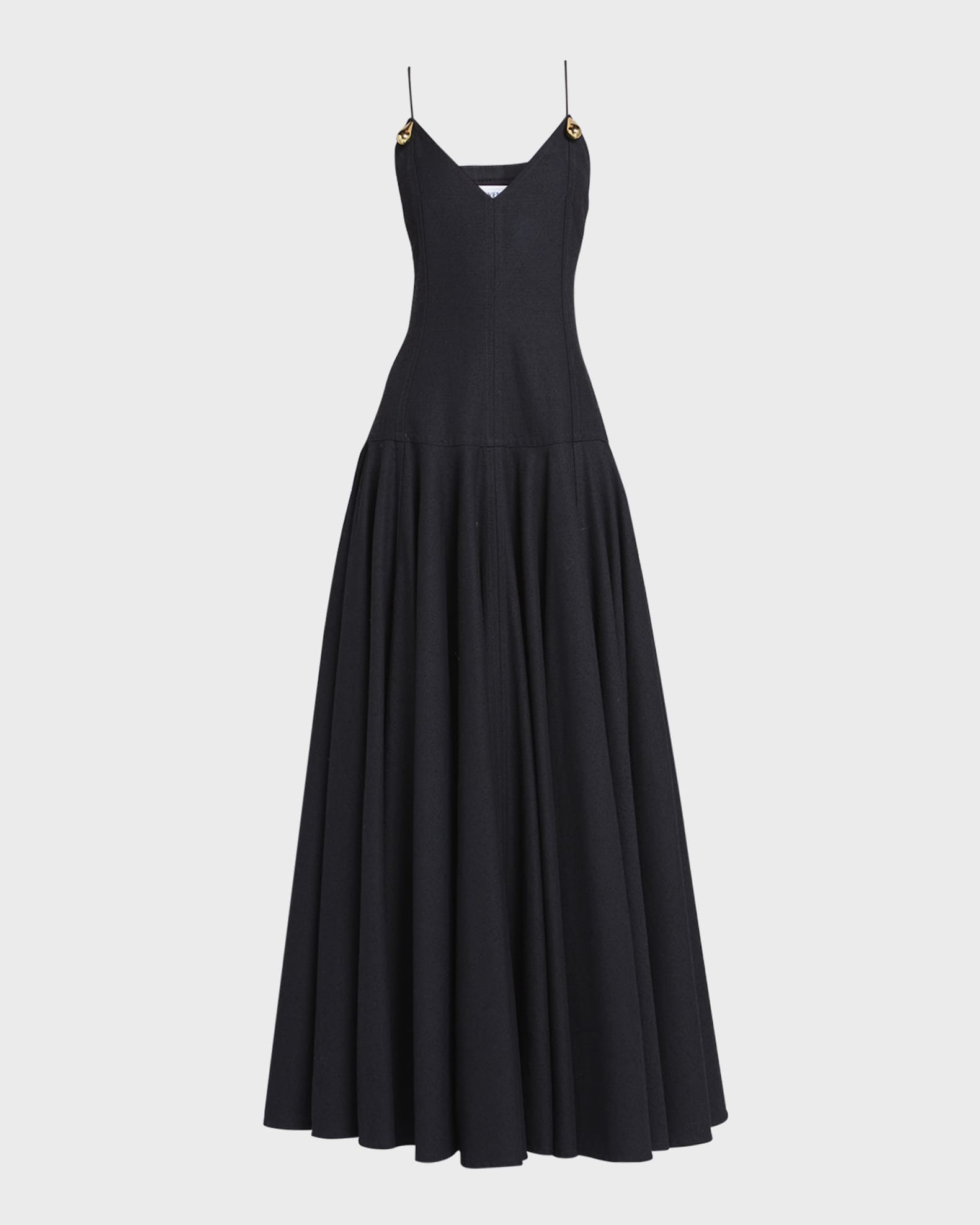 Drop A-Line Cotton Dress 0