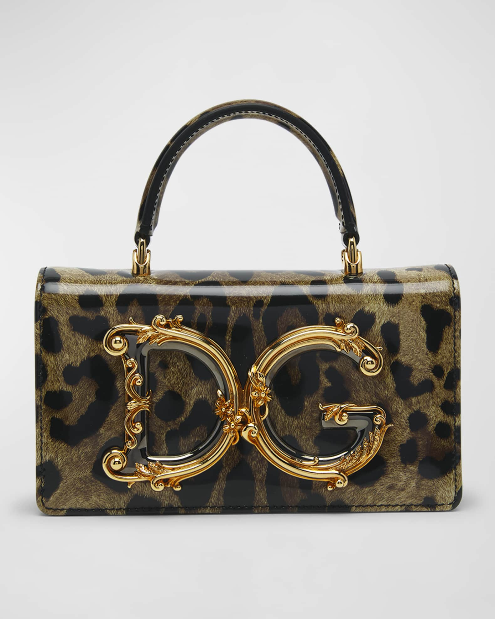 Dolce & Gabbana DG Girls leopard-print Crossbody Bag - Farfetch