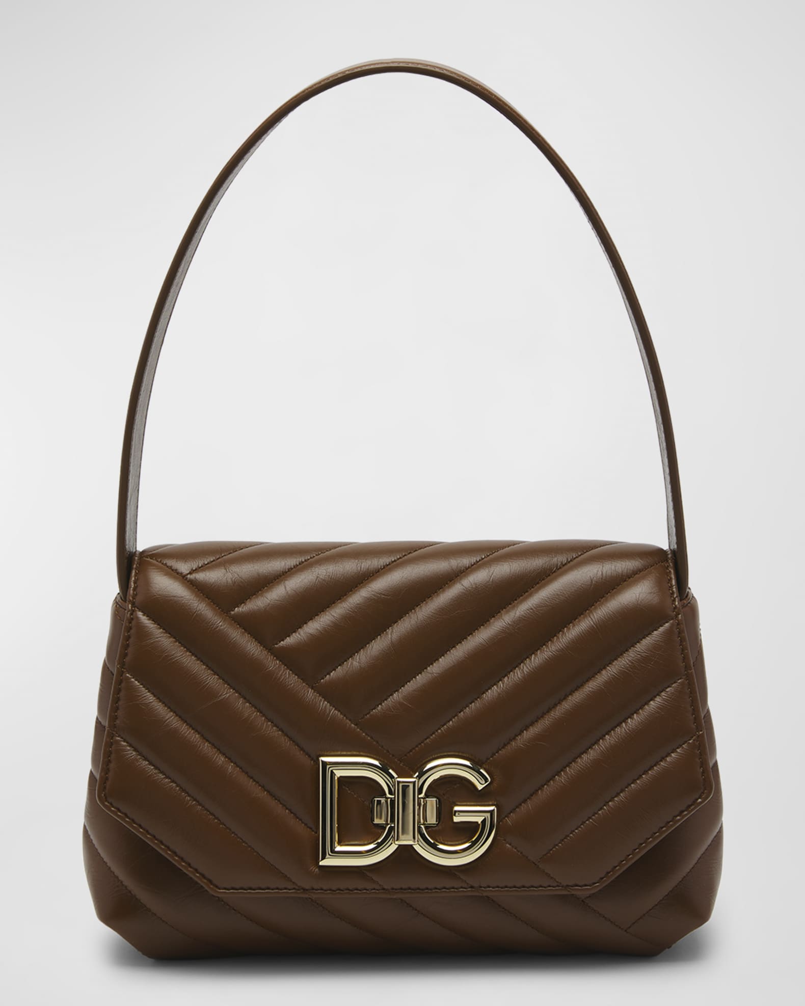 Dolce&Gabbana DG Quilted Leather Shoulder Bag Neiman Marcus