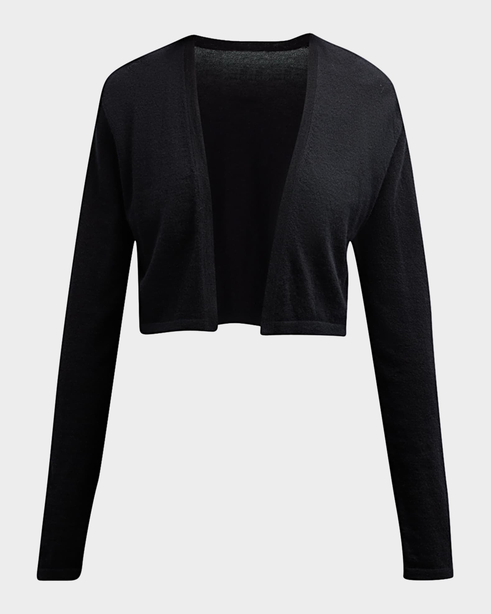 Black outlet cashmere shrug