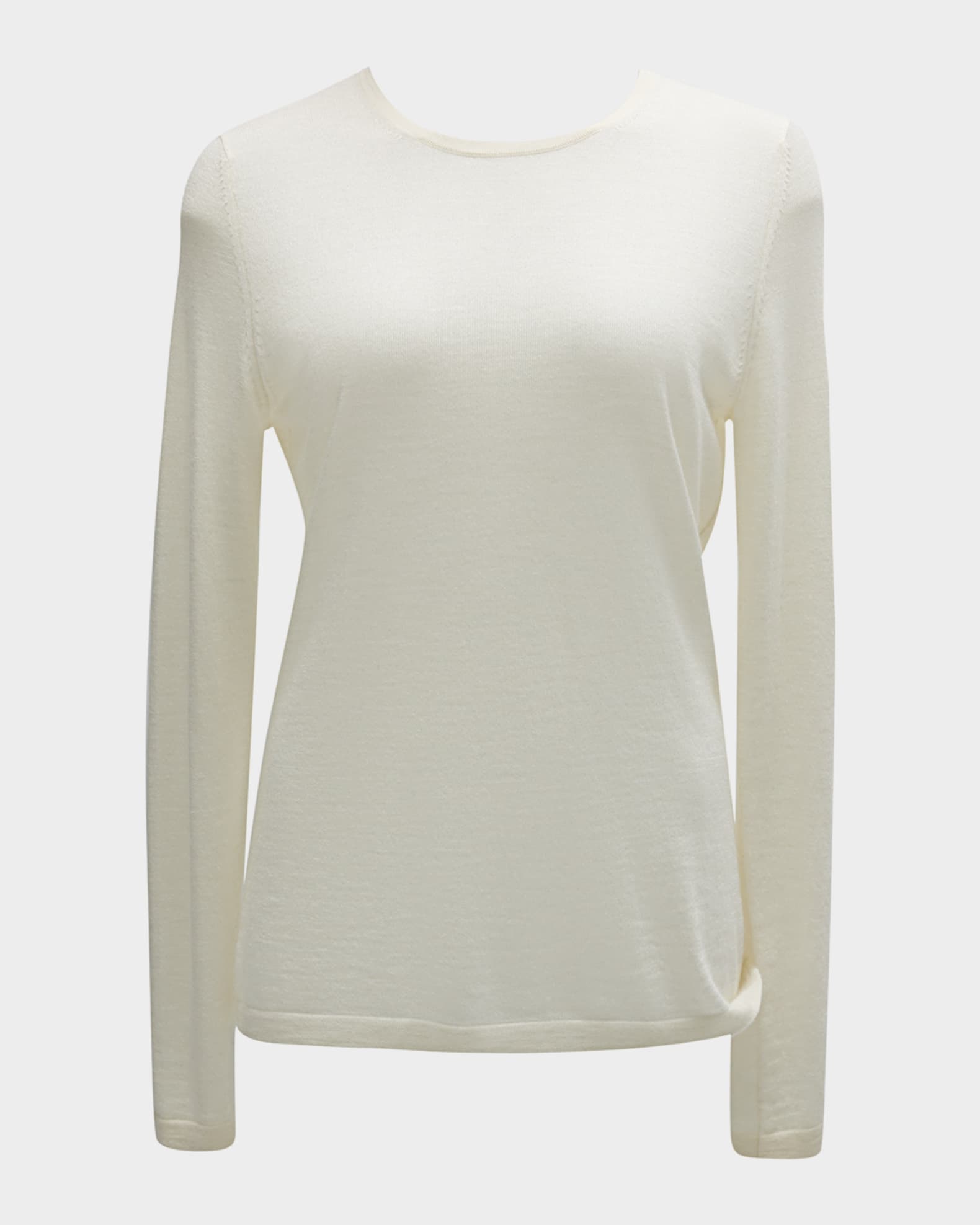 Cashmere Superfine Crewneck Top 0