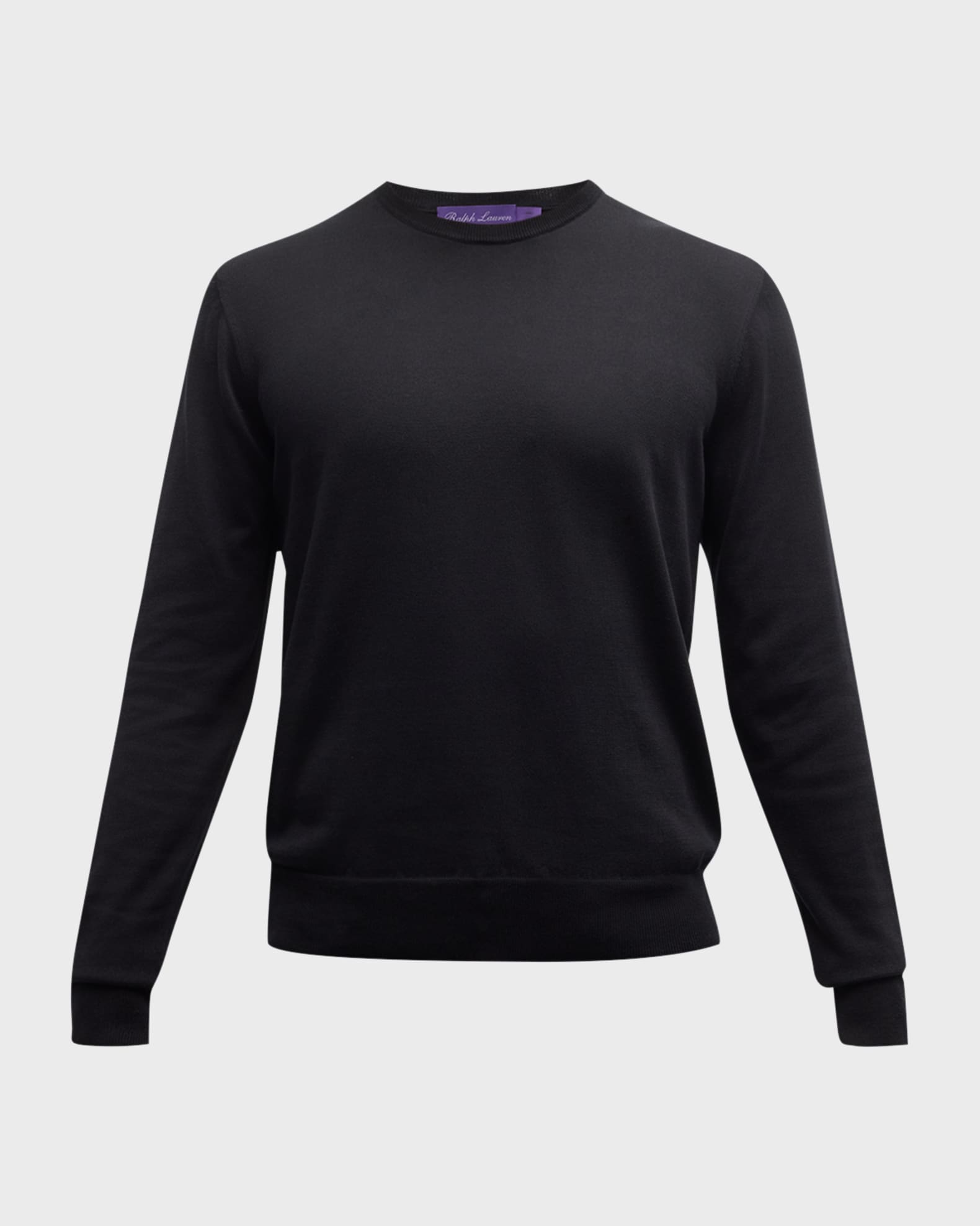 Men's Fine-Gauge Cotton Sweater 1