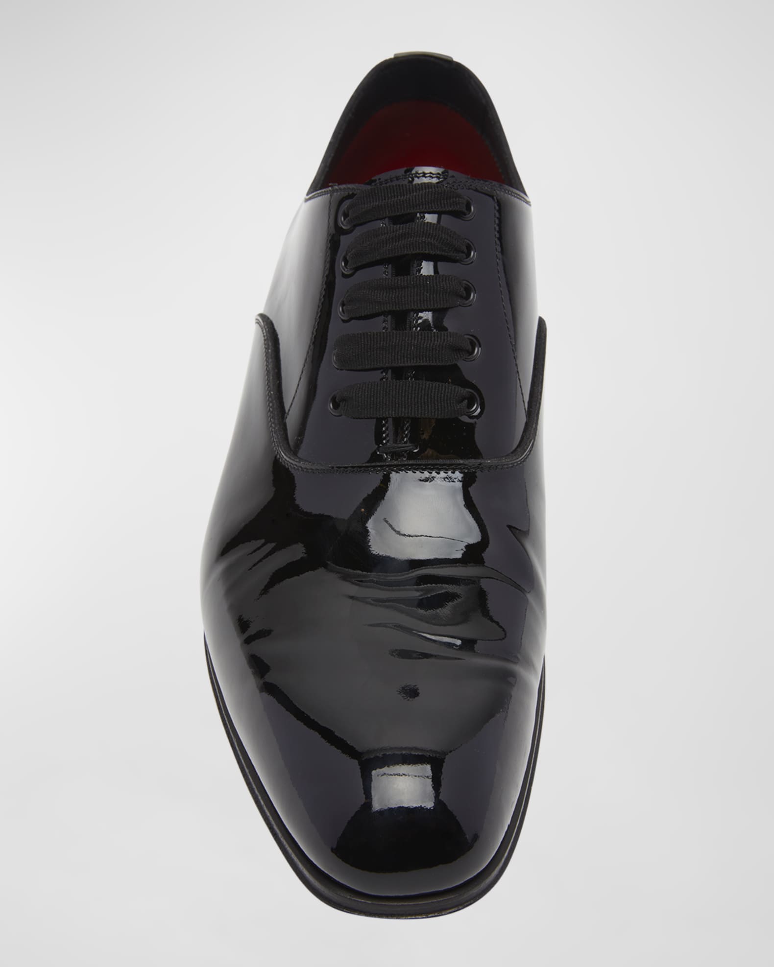 TOM FORD Men's Edgar Patent Leather Oxfords | Neiman Marcus