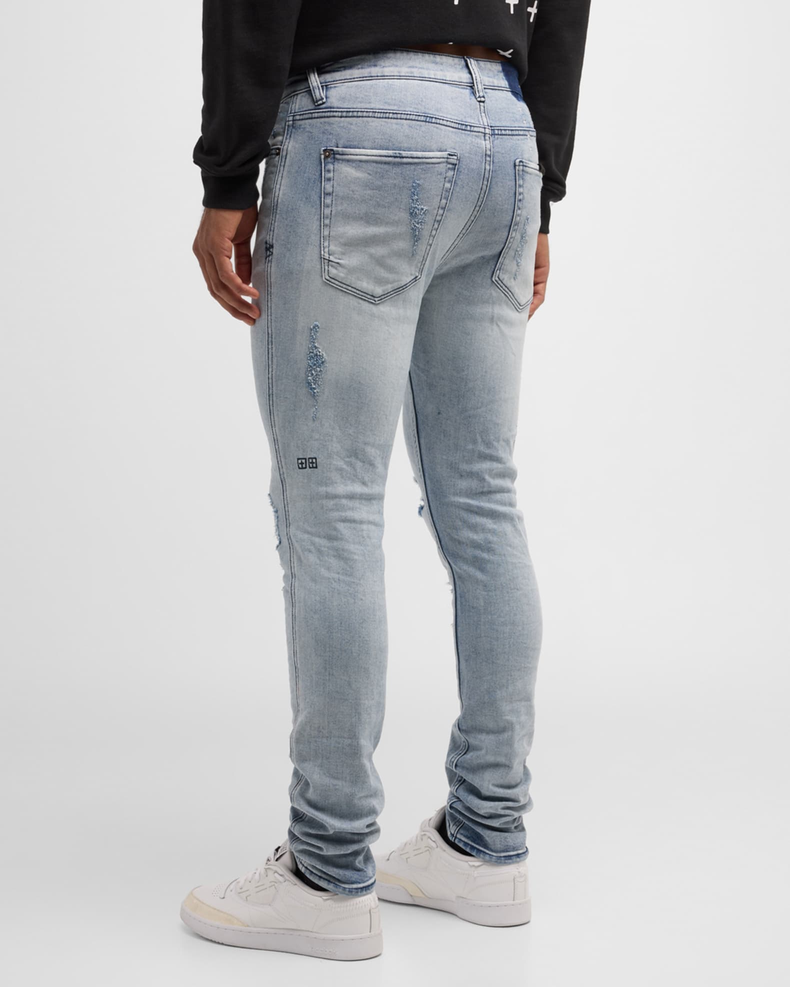 Ksubi Men's Van Winkle Trashed Dreams Skinny Jeans | Neiman Marcus