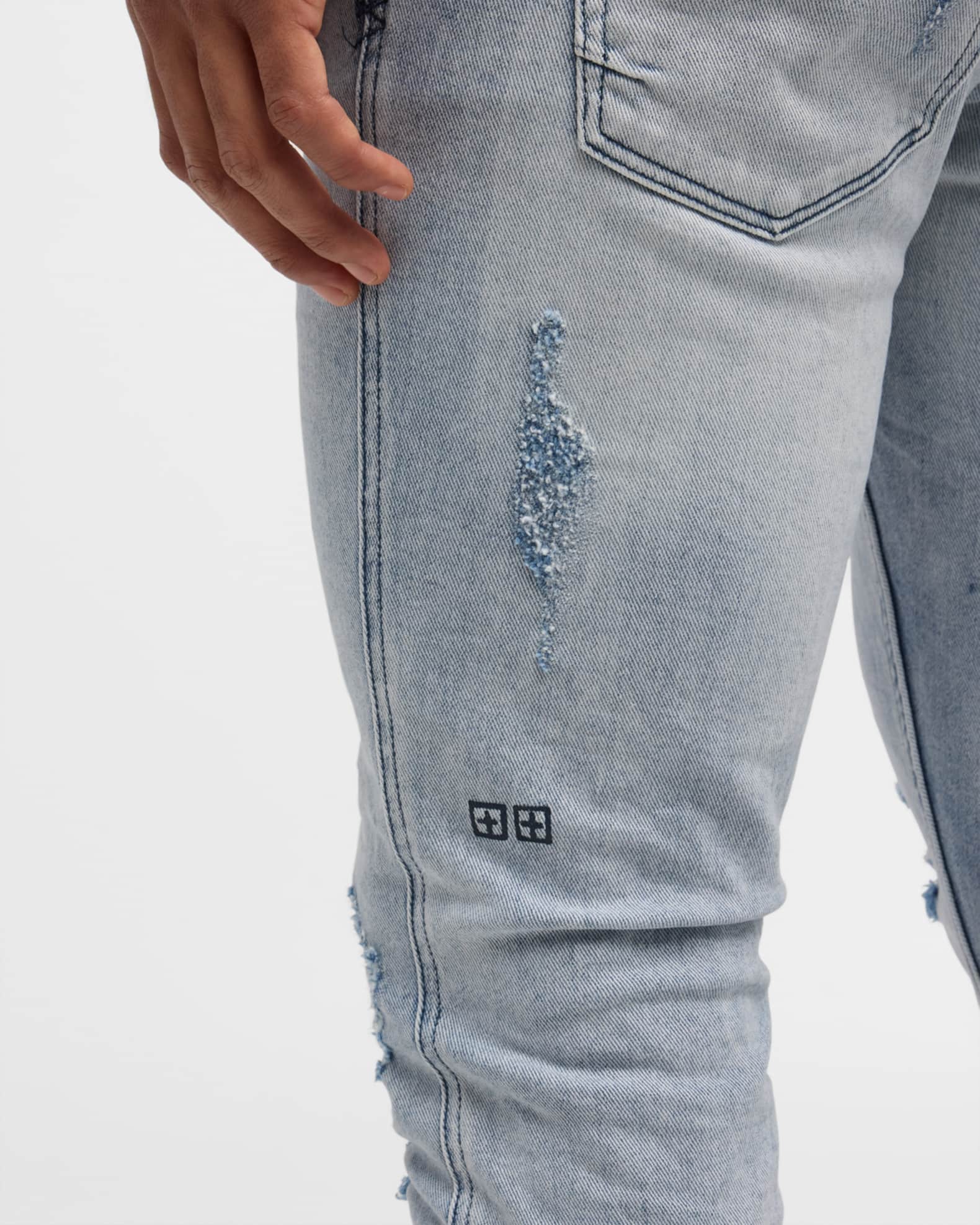 Ksubi Men's Van Winkle Trashed Dreams Skinny Jeans | Neiman